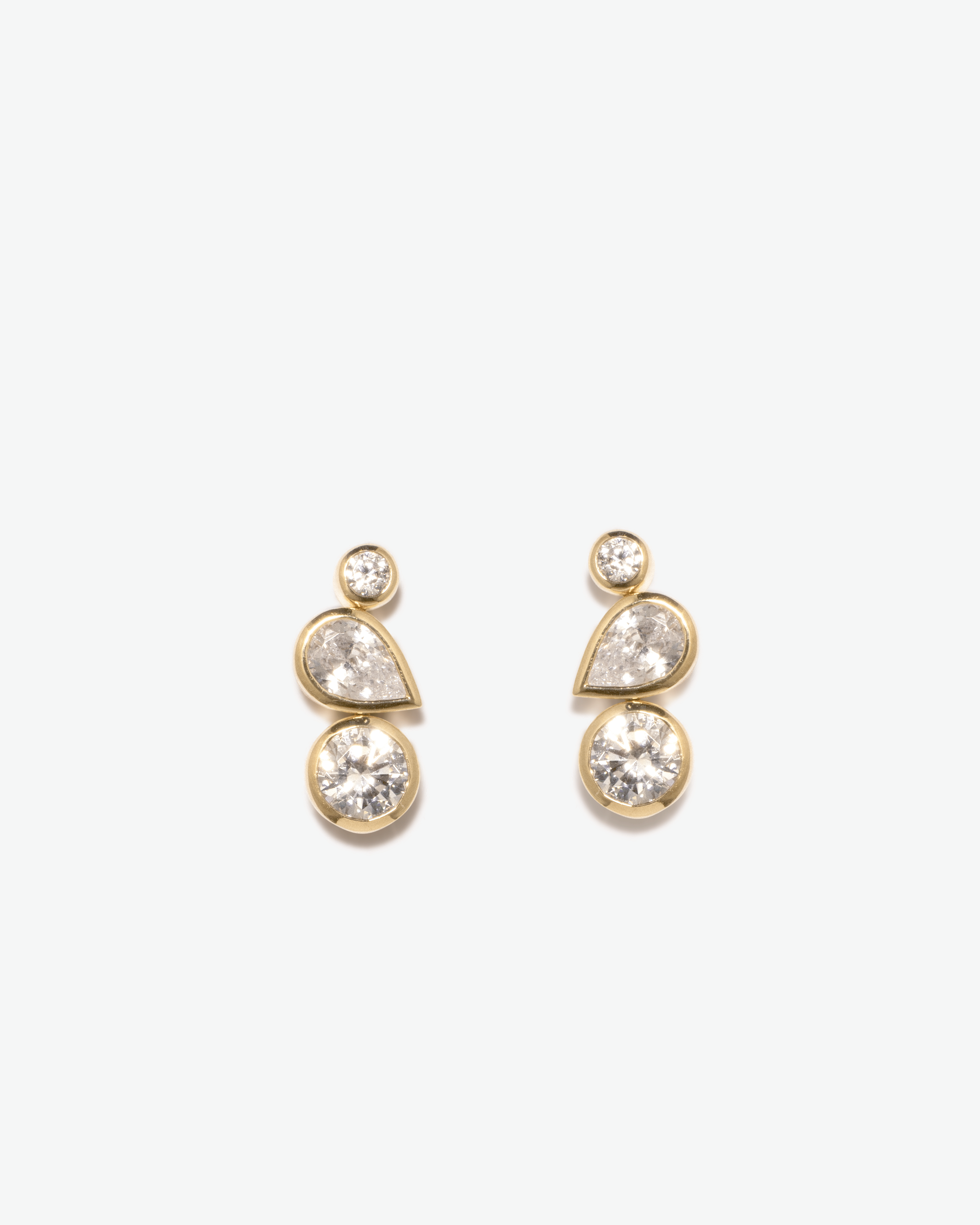 Completedworks Completed Works - Like Peas In A Pod Earrings - (Gold)