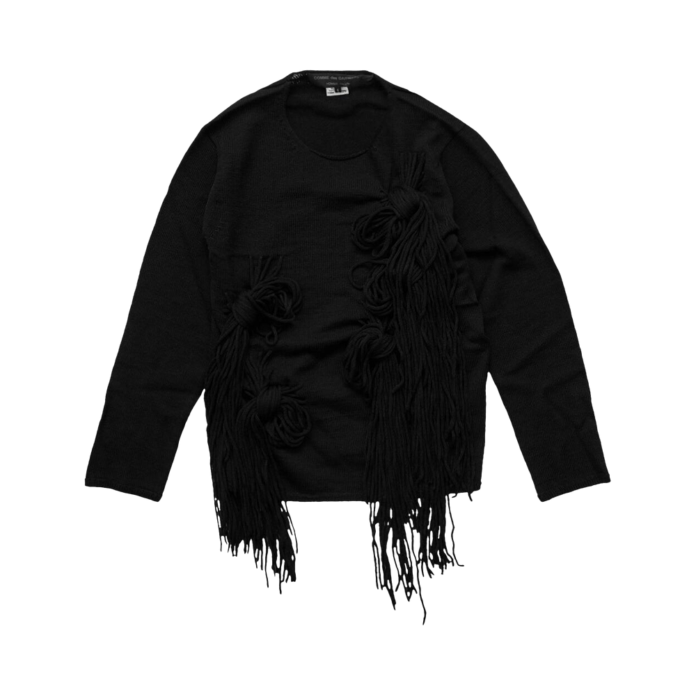 Comme des Garçons Homme Plus Bow Sweater Black