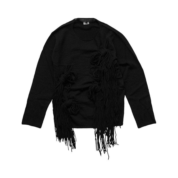 Comme des Garçons Homme Plus Bow Sweater Black