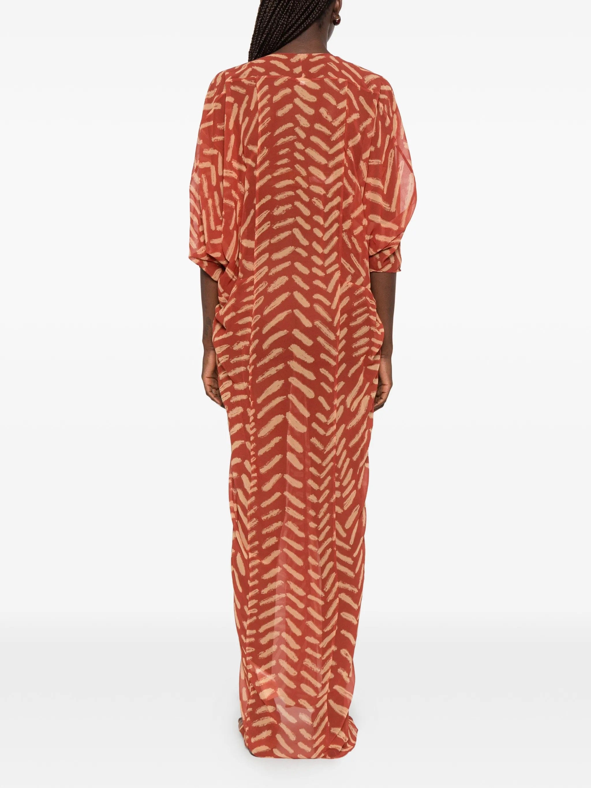 Johanna Ortiz Sensory Tapestry tunic maxi dress
