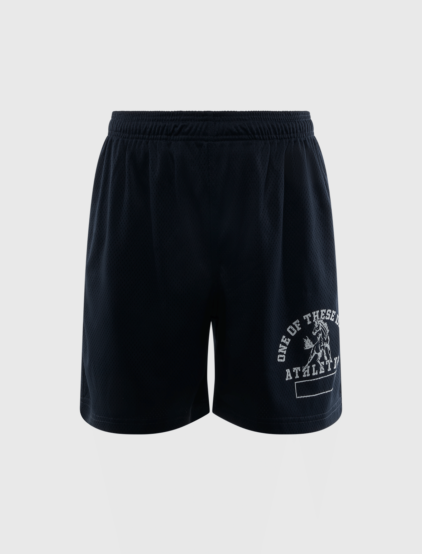 ONE of THESE DAYS MUSTANG ATHLETICS MESH SHORTS