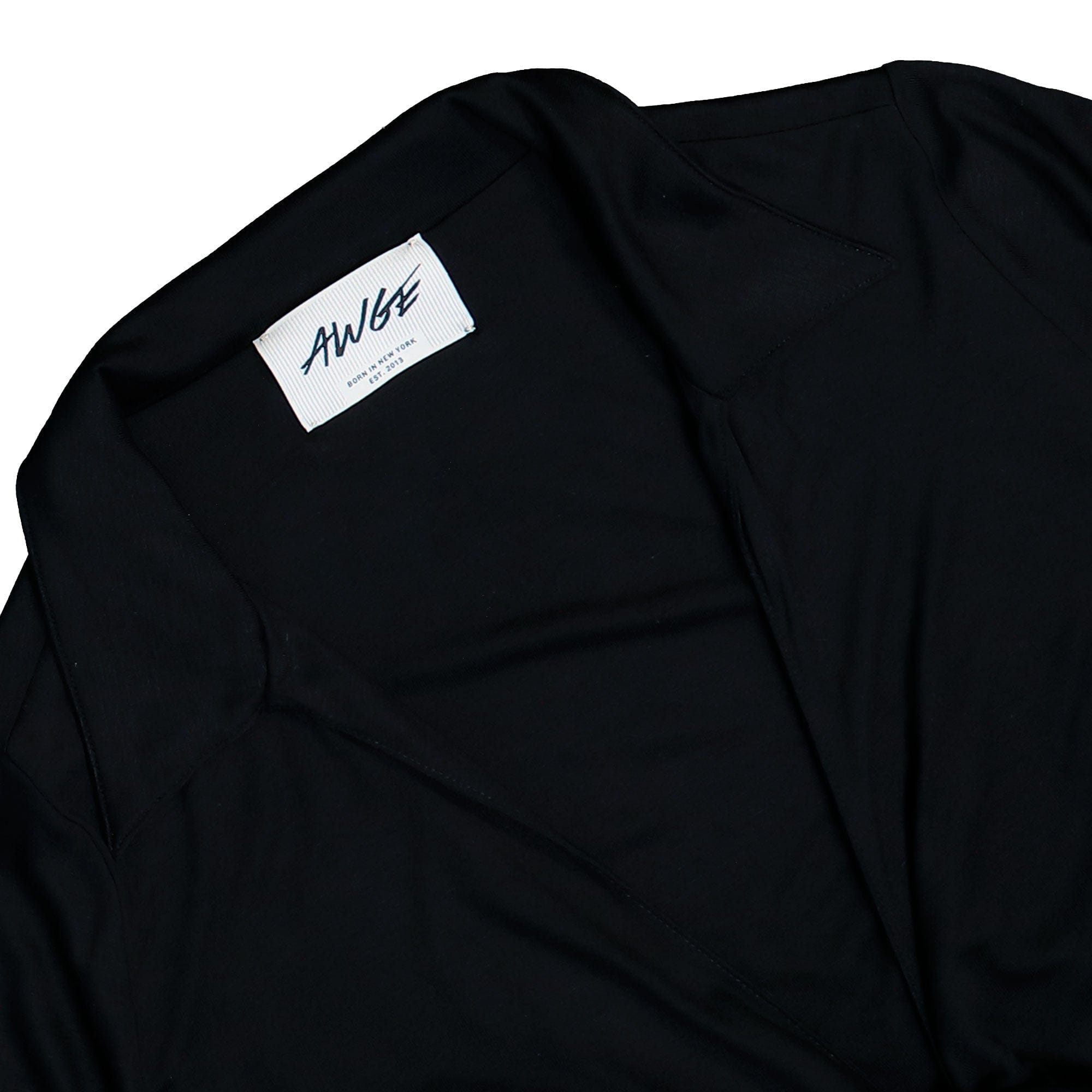 AWGE Cropped Wrap Shirt