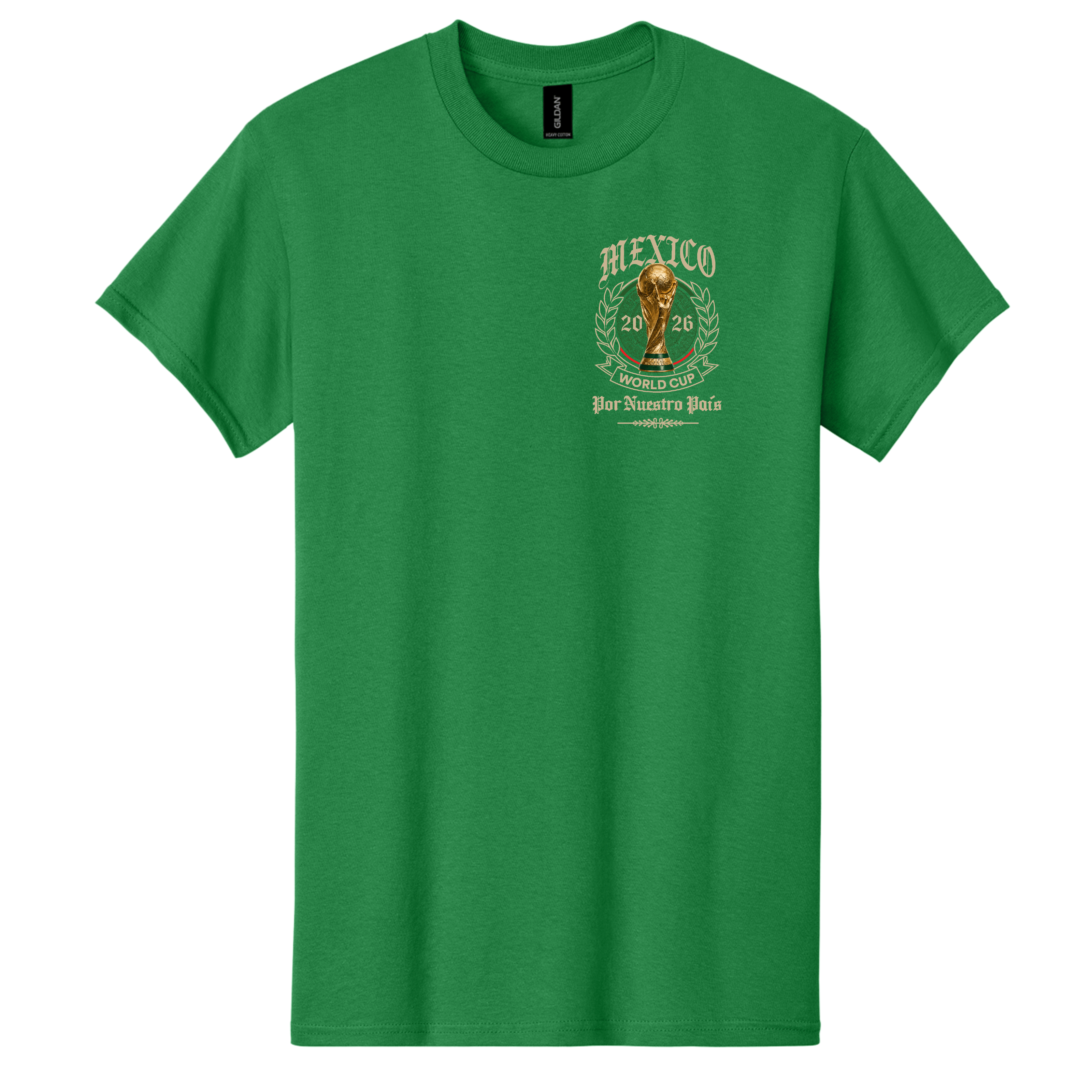 WORLD CUP TEES Mexico - 2026 FIFA World Cup Graphic T-Shirt - Green