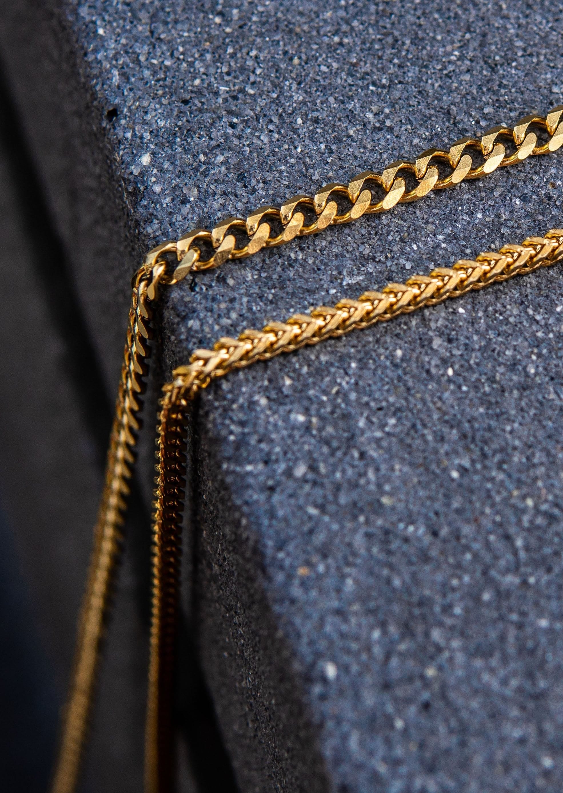 Manufacturer 30 Gold Plated Cuban Chain & Franco Chain 4 mm