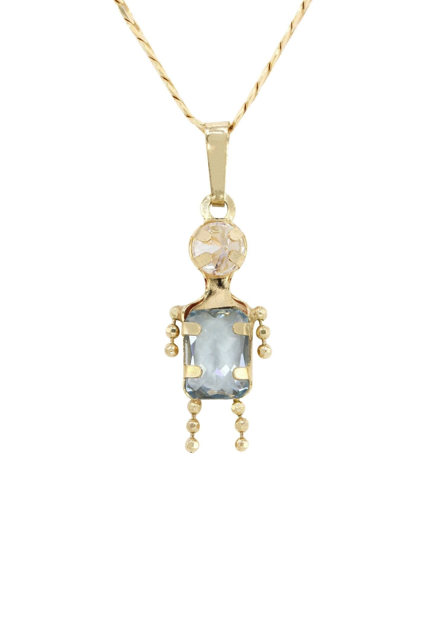 Manufacturer 1 10K Yellow Gold Figaro Children Necklace | Appx. 5.8 Grams