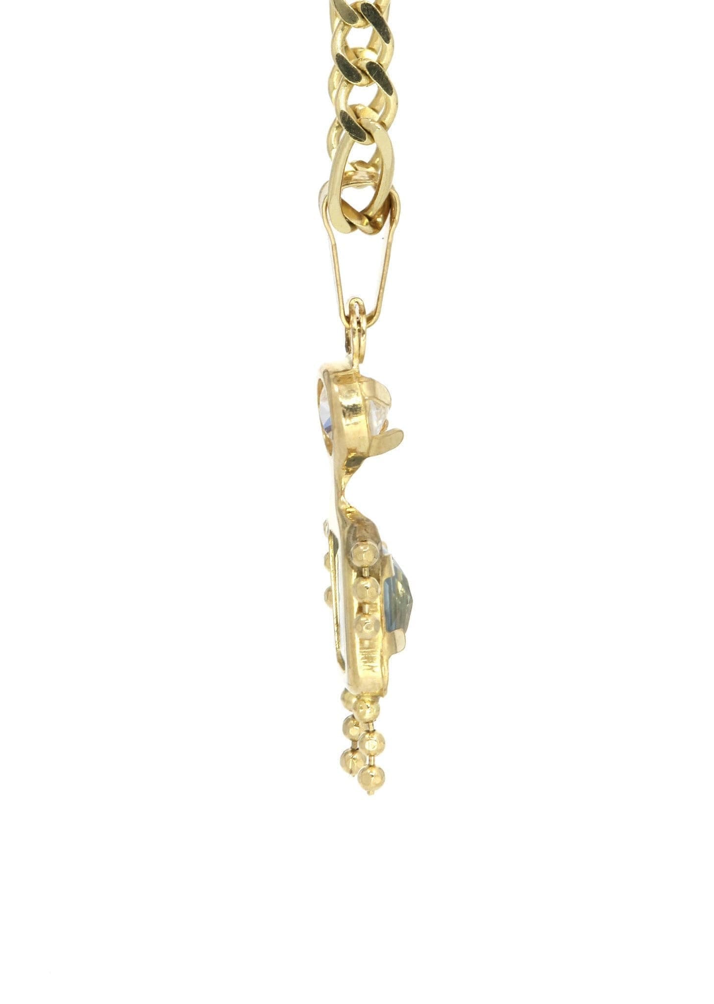 Manufacturer 1 10K Yellow Gold Figaro Children Necklace | Appx. 5.8 Grams