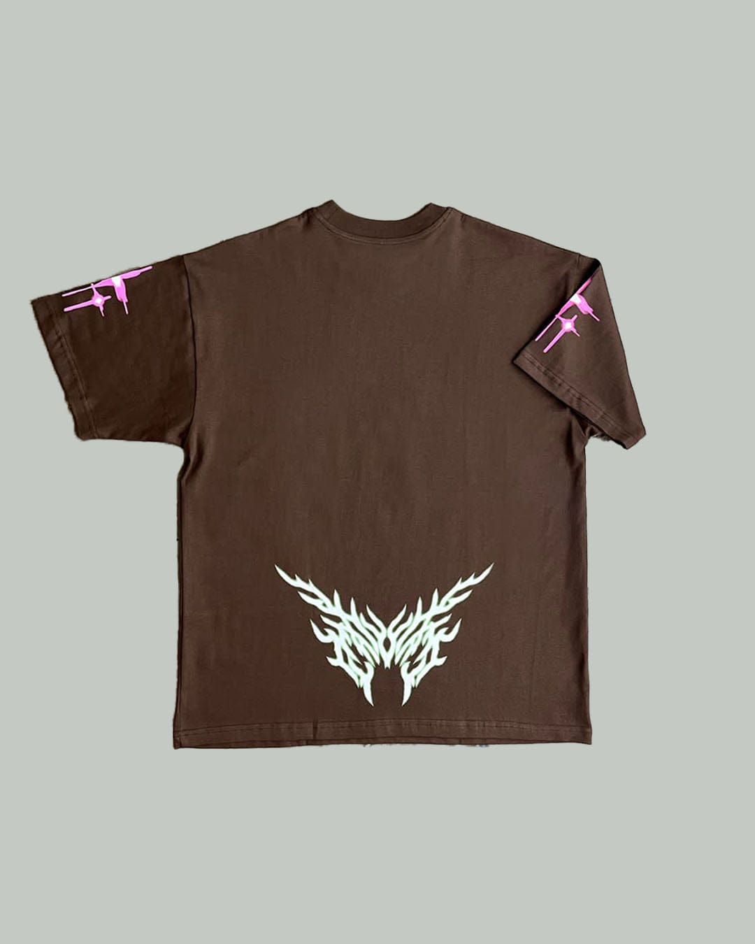 Jaywalking Tramp Stamp T-Shirt (Brown)