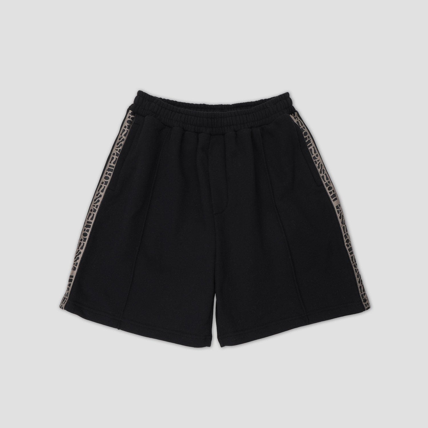 Passport Rough Neg Organic Fleece Short Black