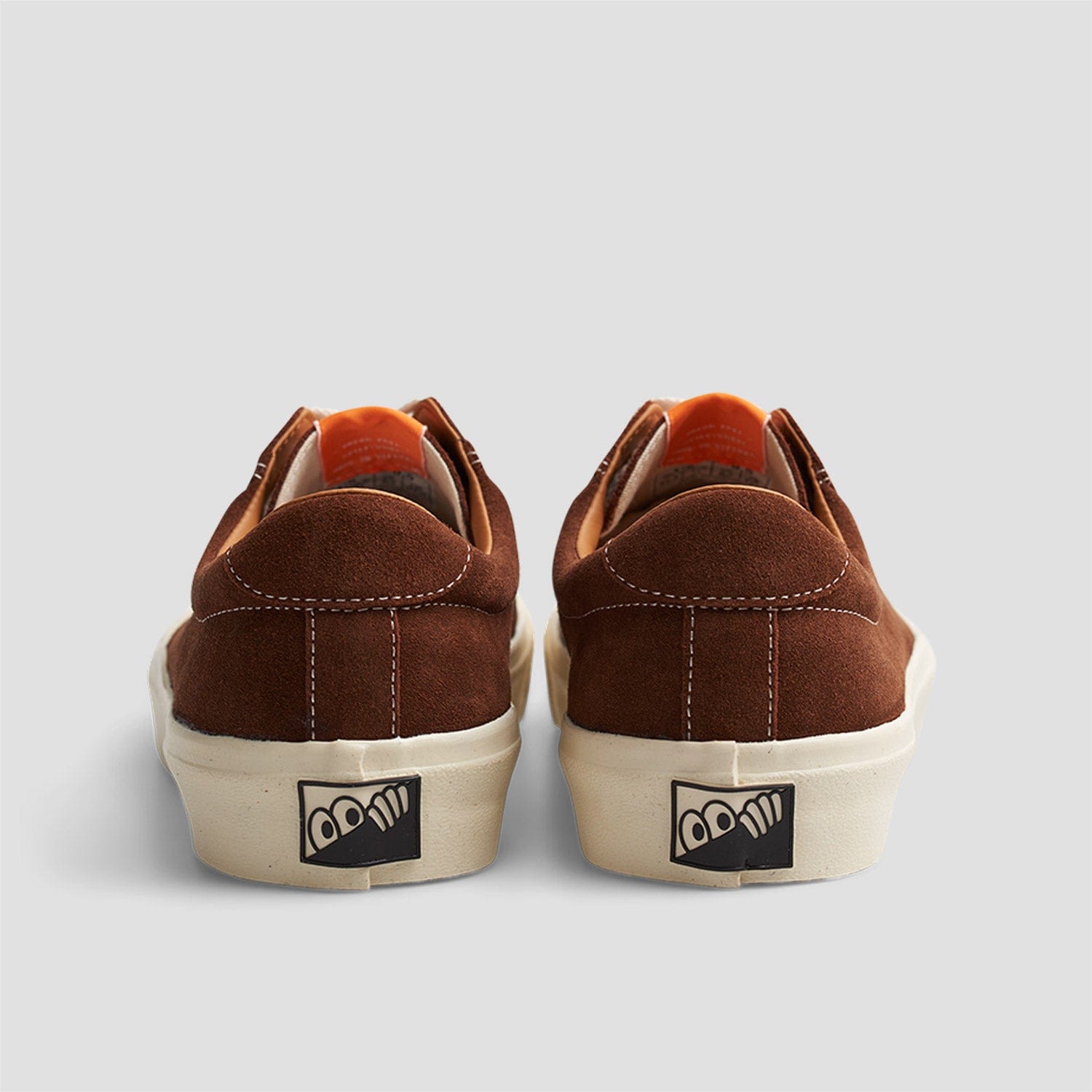 Last Resort AB VM001 Suede Lo Skateboard Shoes Choc Brown / White