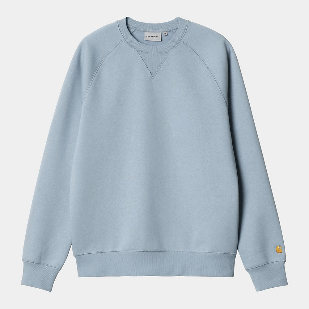Carhartt Work In Progress Carhartt WIP Chase Crewneck - Frosted Blue / Gold