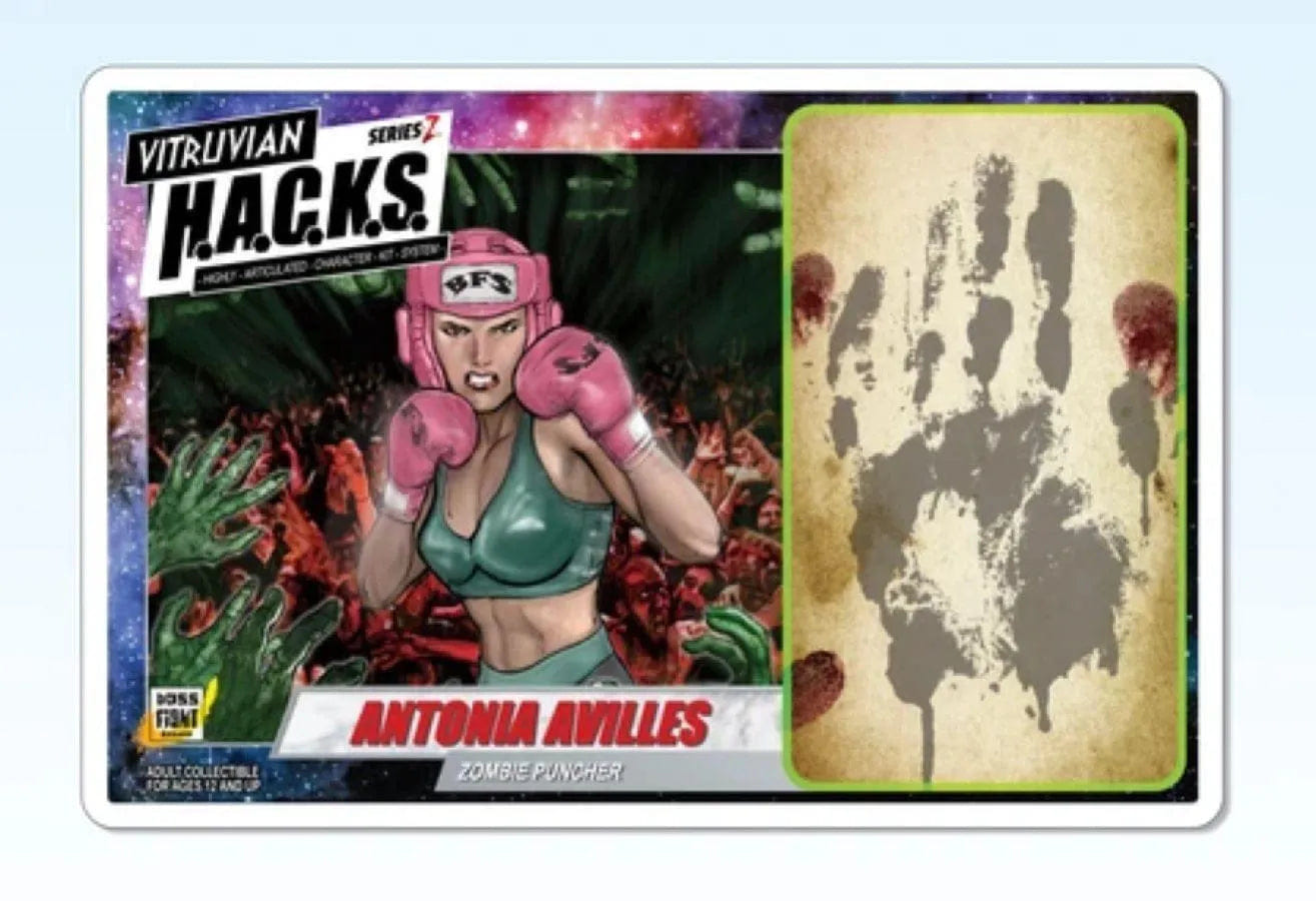 Boss Fight Studio Vitruvian H.A.C.K.S. - Zombie Antonia Avilles H.A.C.K.S. Action Figure