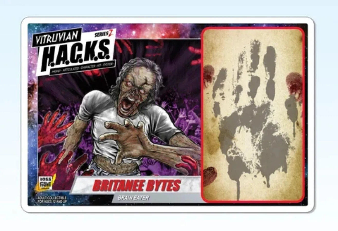 Boss Fight Studio Vitruvian H.A.C.K.S. - Zombie Britanee Bytes H.A.C.K.S. Action Figure
