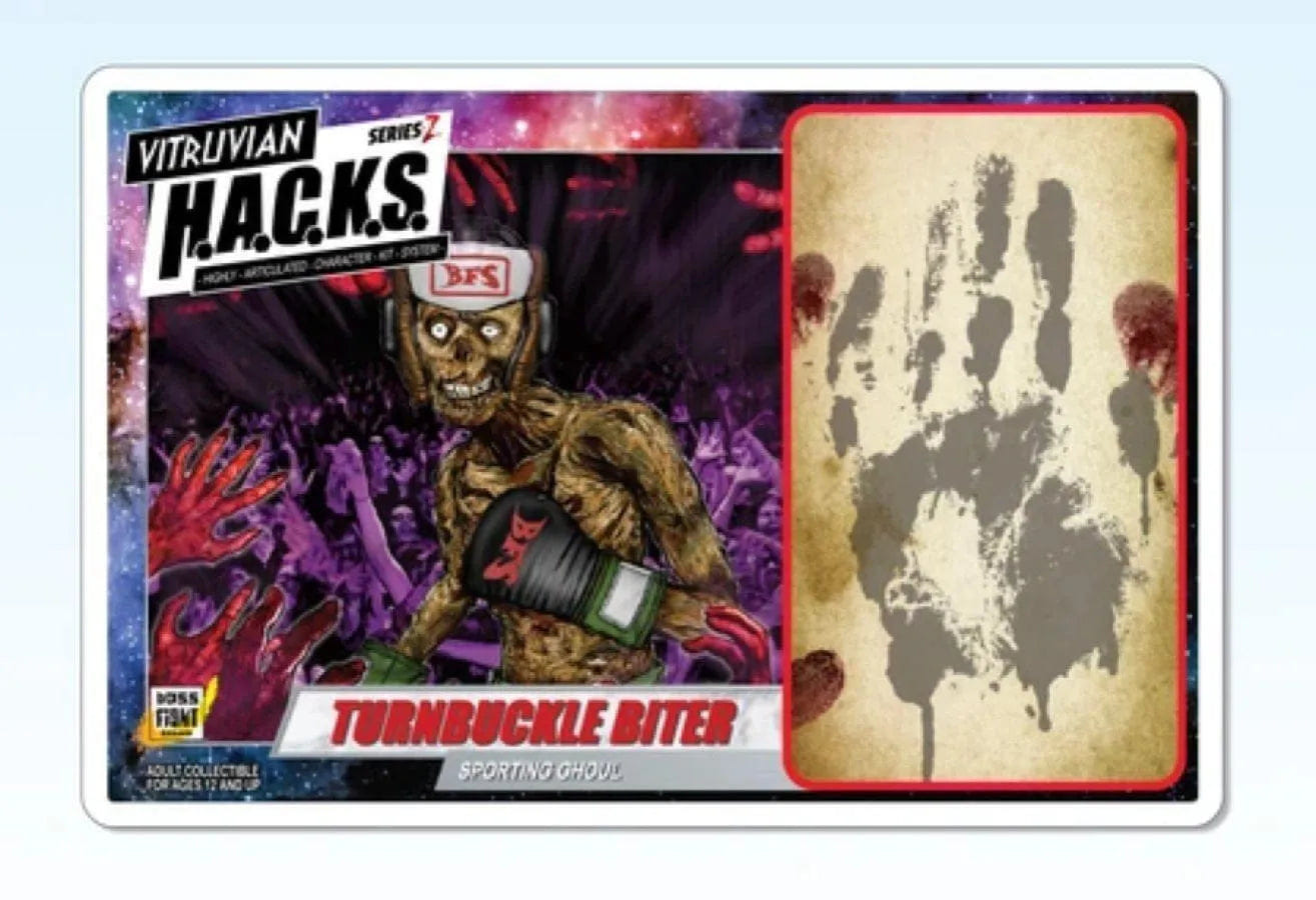 Boss Fight Studio Vitruvian H.A.C.K.S. - Zombie Turnbuckle Biter H.A.C.K.S. Action Figure