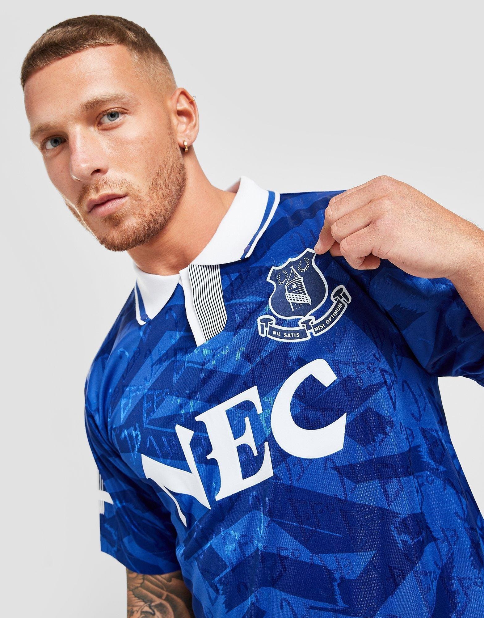 Score Draw Everton FC '92 Retro Home Shirt