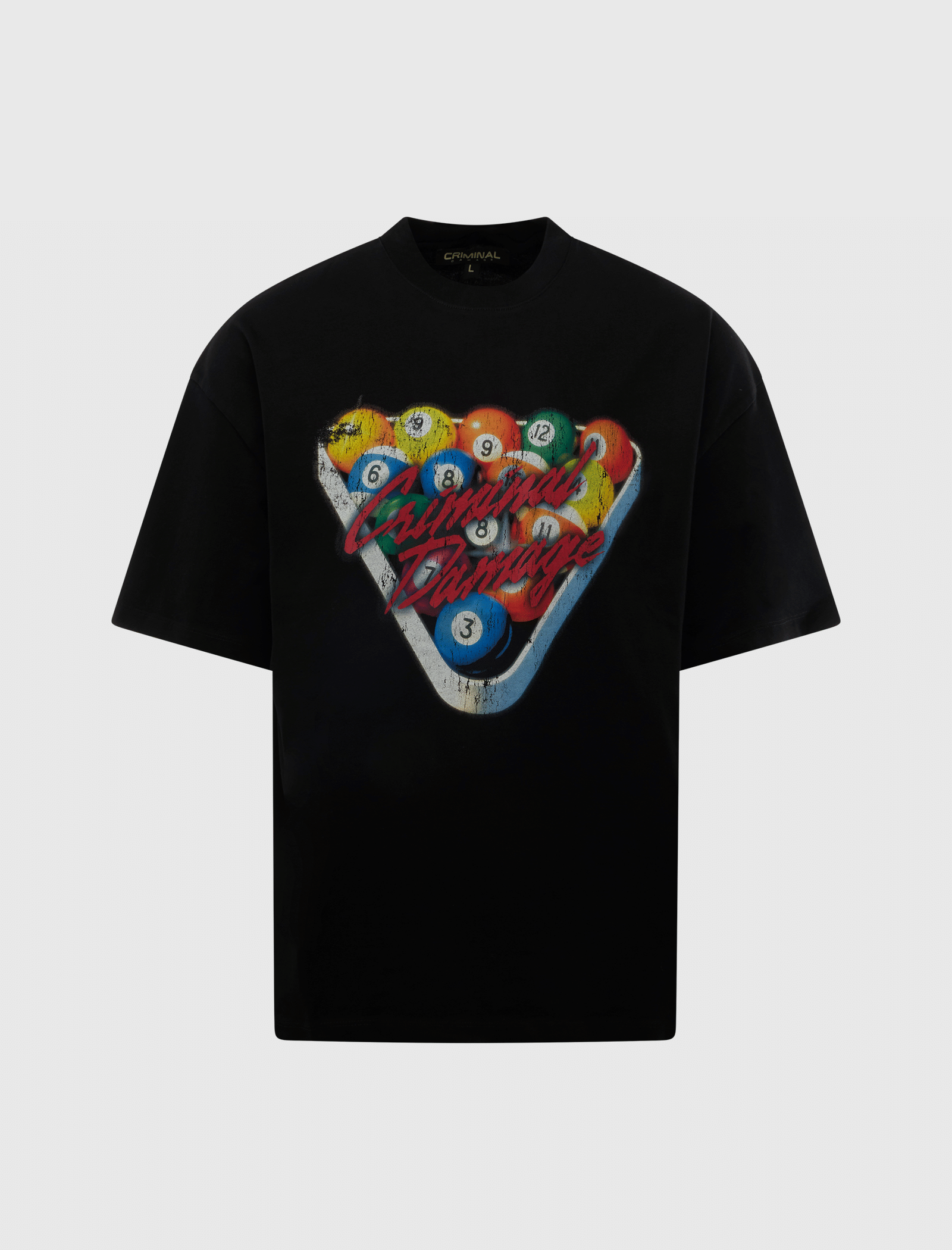Criminal Damage POOL CLUB T - SHIRT