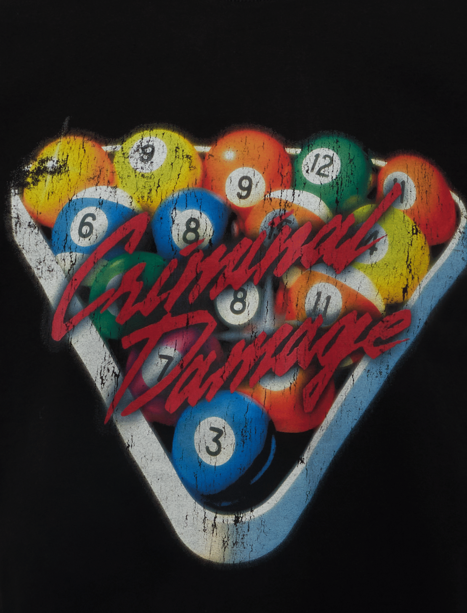 Criminal Damage POOL CLUB T - SHIRT