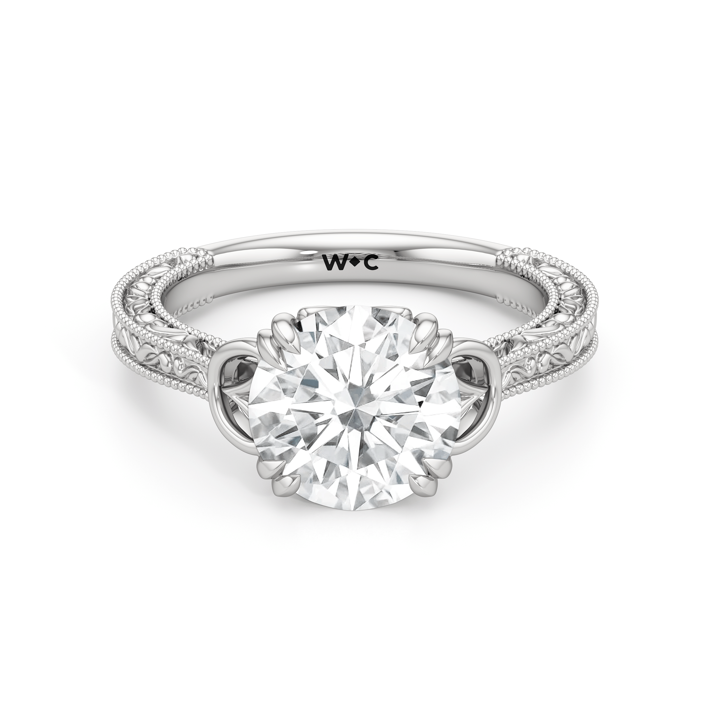 RING The Seraphine Heart Low - Profile Ring - Home Preview