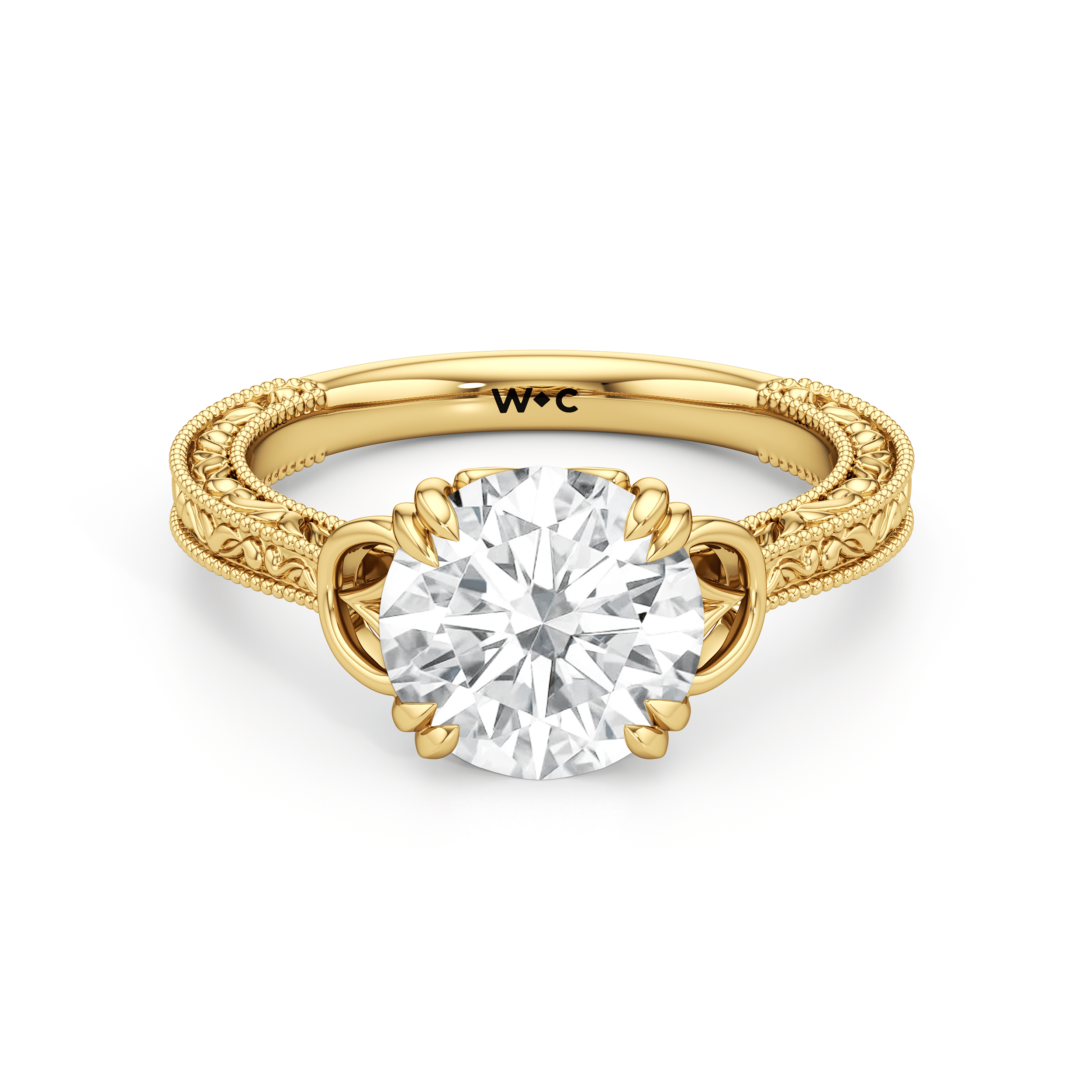 RING The Seraphine Heart Low - Profile Ring - Home Preview