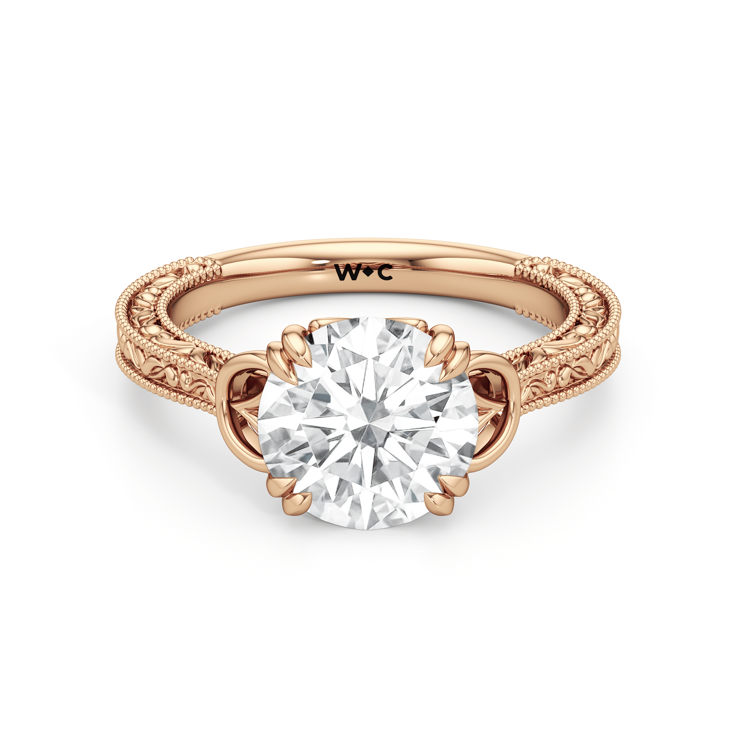 RING The Seraphine Heart Low - Profile Ring - Home Preview