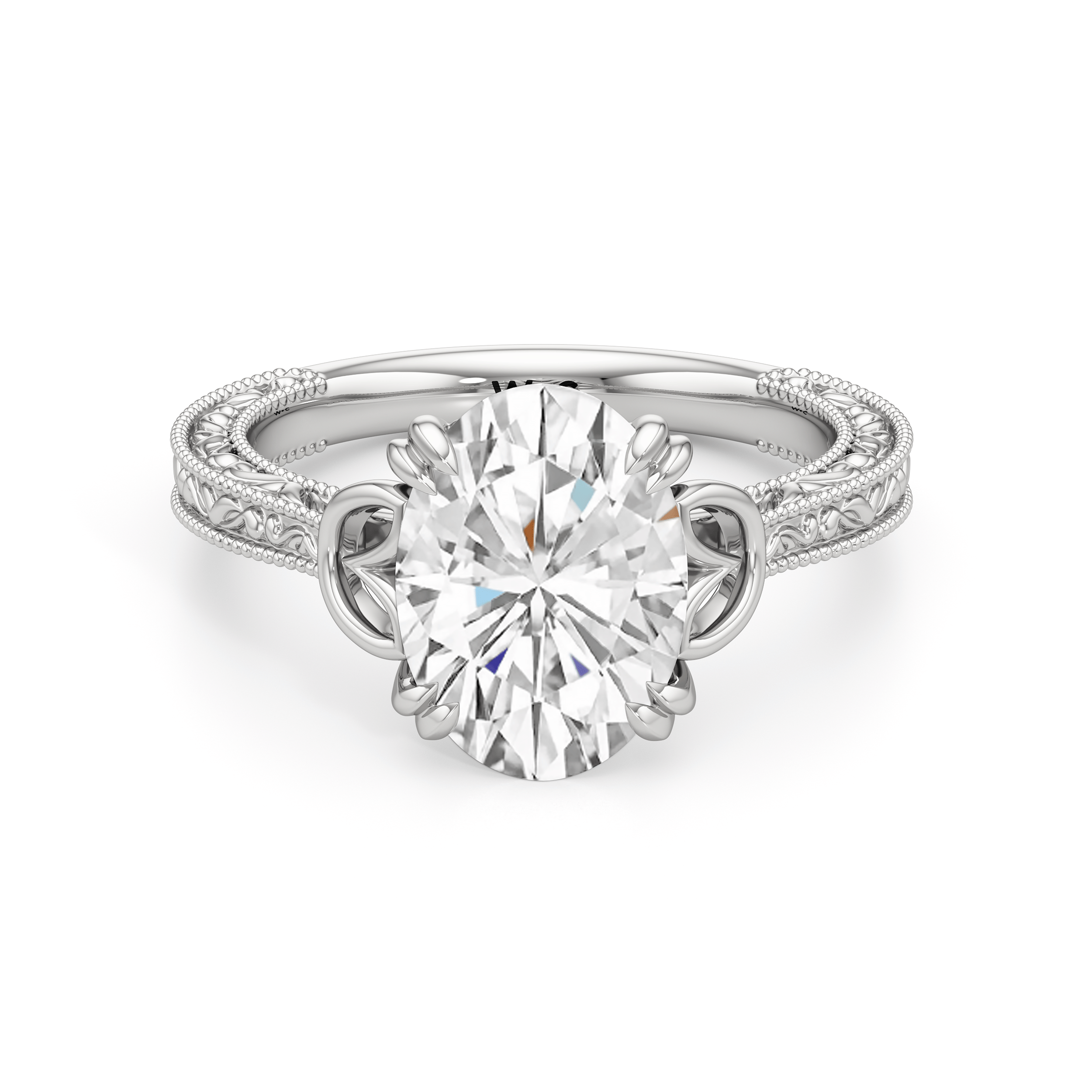 RING The Seraphine Heart Low - Profile Ring - Home Preview