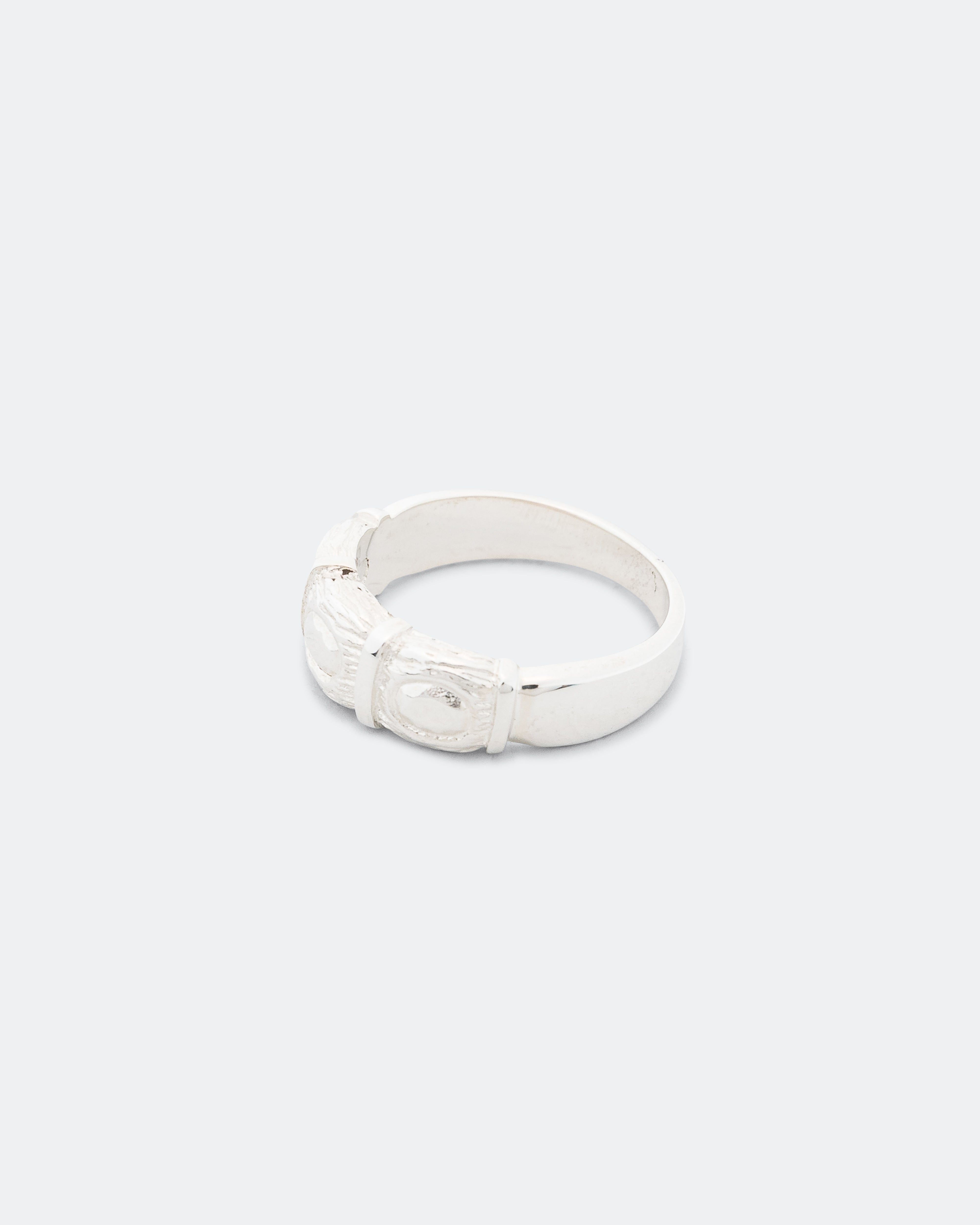 Bleue Burnham Window Box Ring Impression - 925 Silver
