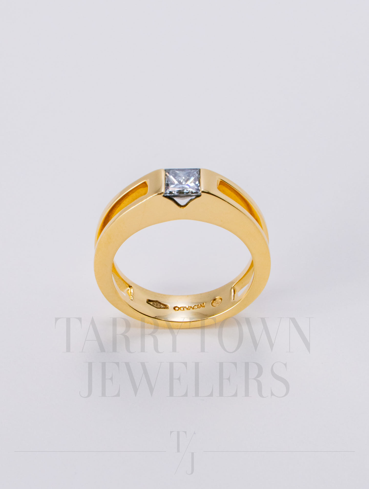 Movado Gold and Diamond Ring