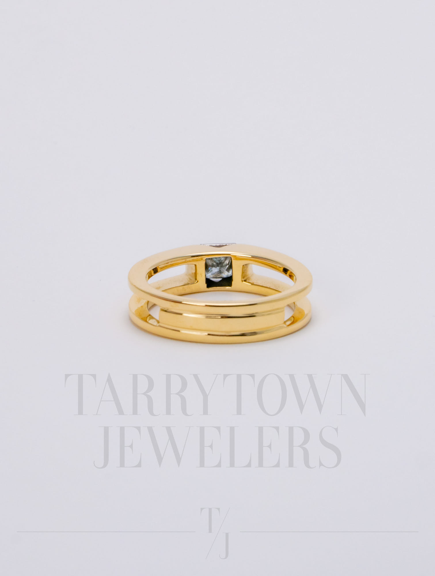 Movado Gold and Diamond Ring