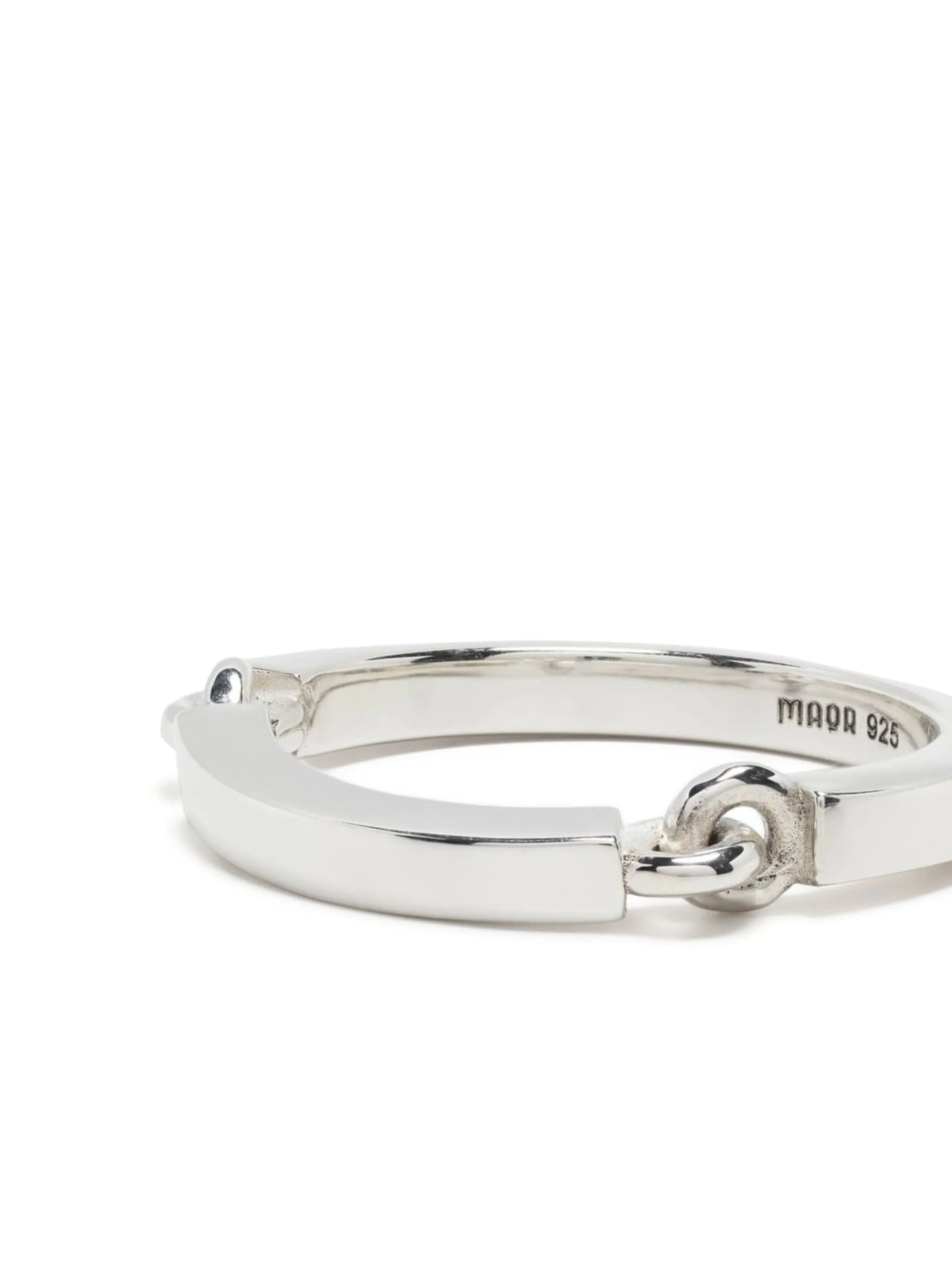 MAOR sterling silver Aphelion ring