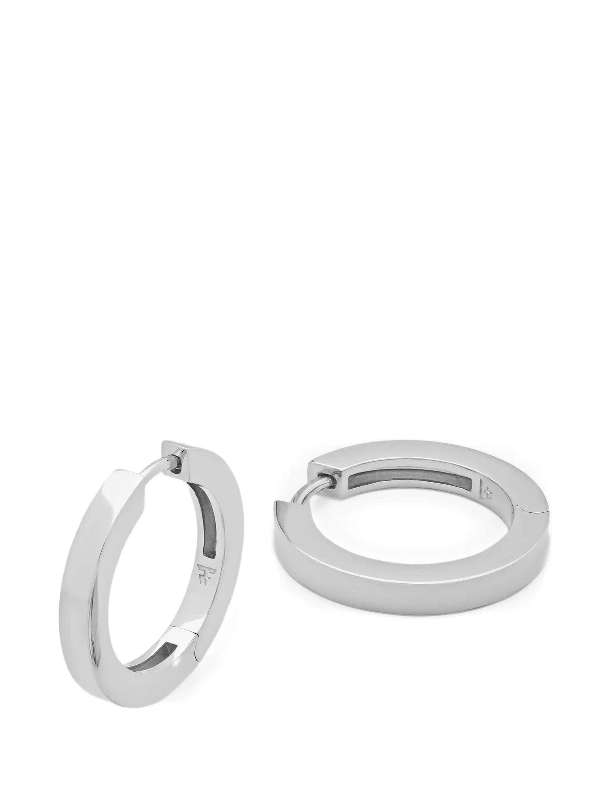 Tom Wood medium Beck hoop earrings