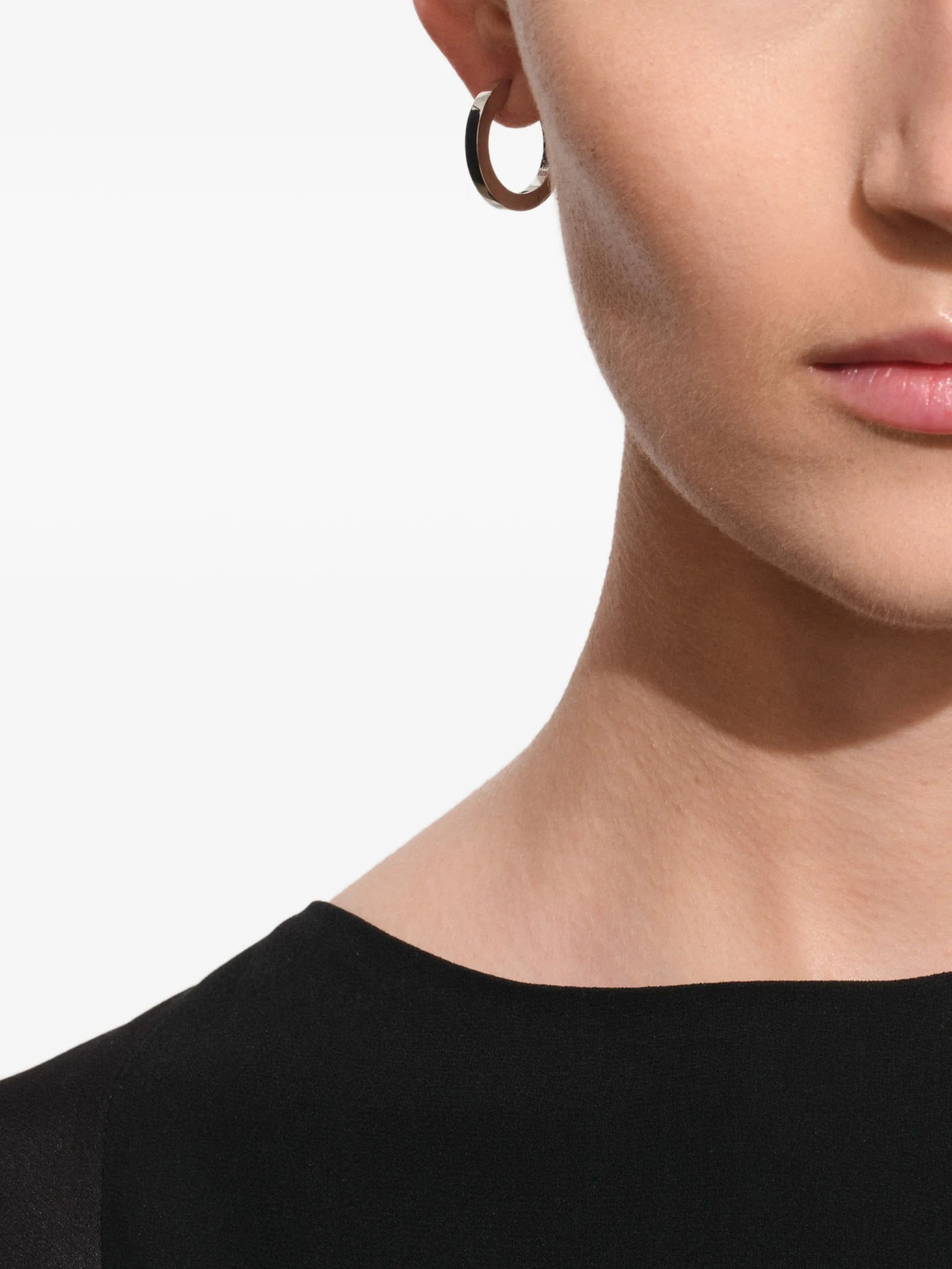 Tom Wood medium Beck hoop earrings