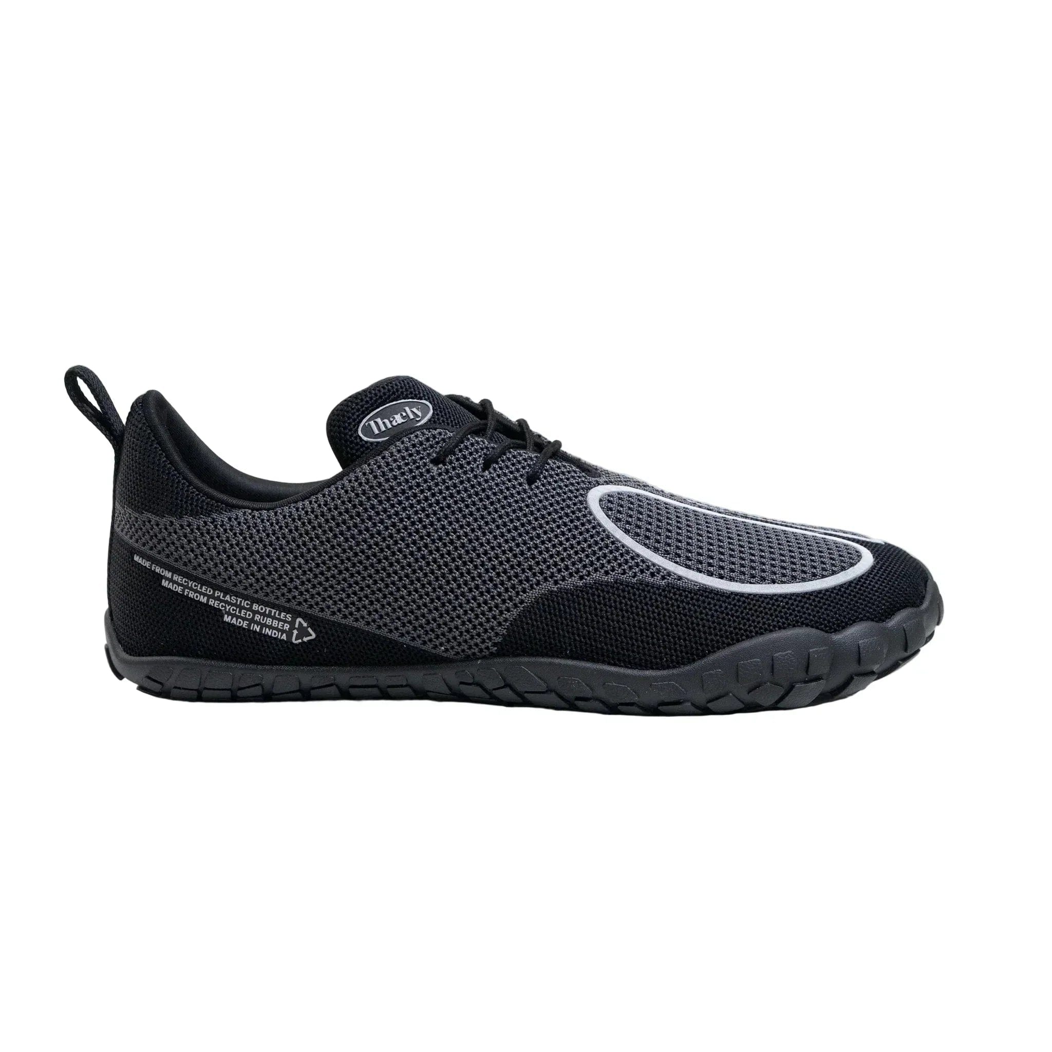 Thaely Tech Tabi Carbon Grey | Barefoot Runner