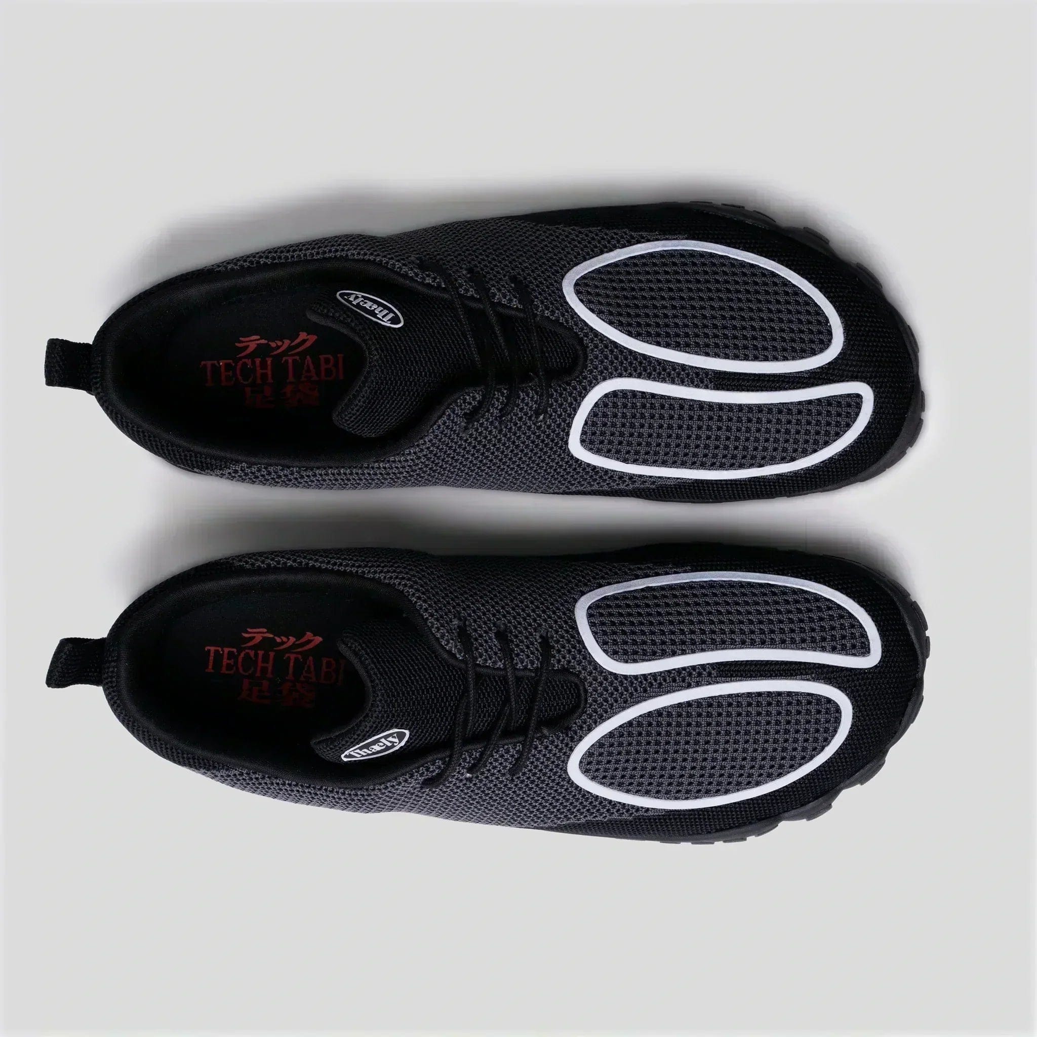 Thaely Tech Tabi Carbon Grey | Barefoot Runner