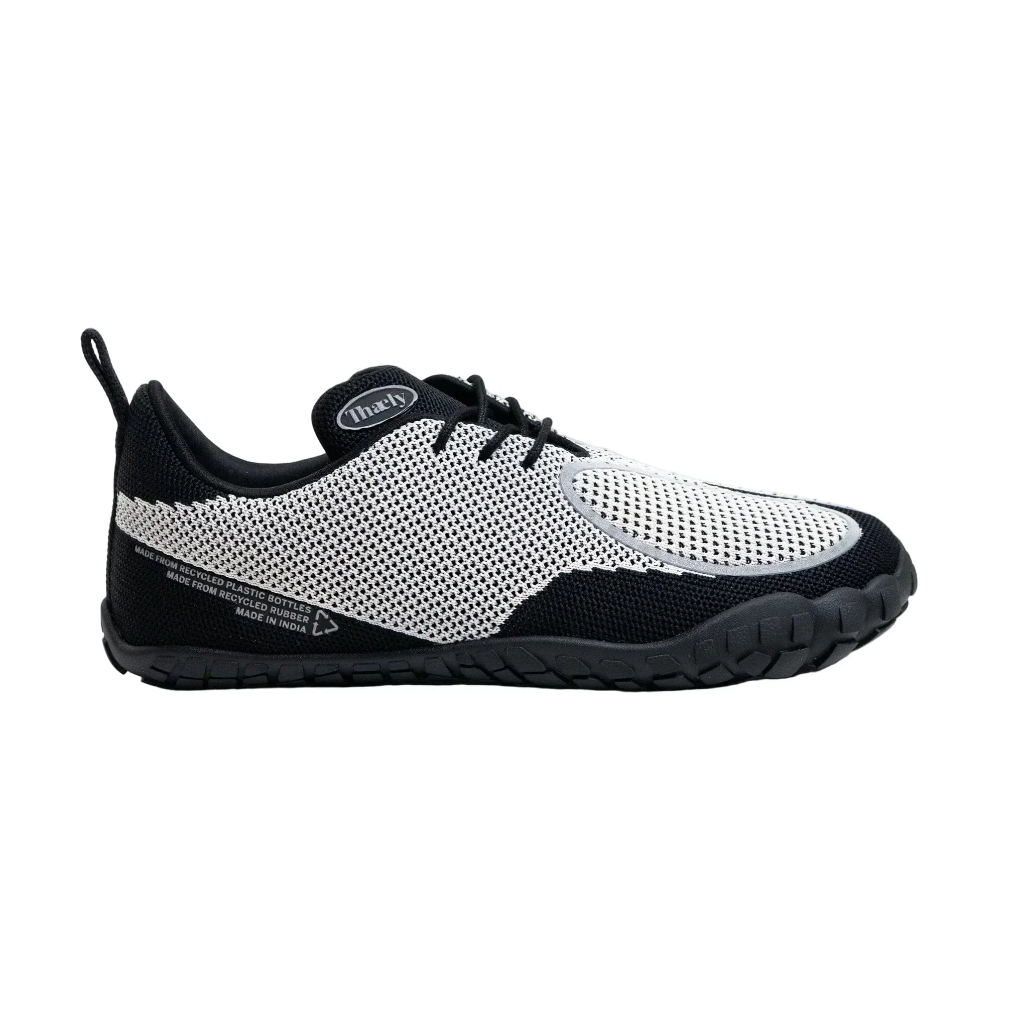 Thaely Tech Tabi Magnesium White | Barefoot Runner