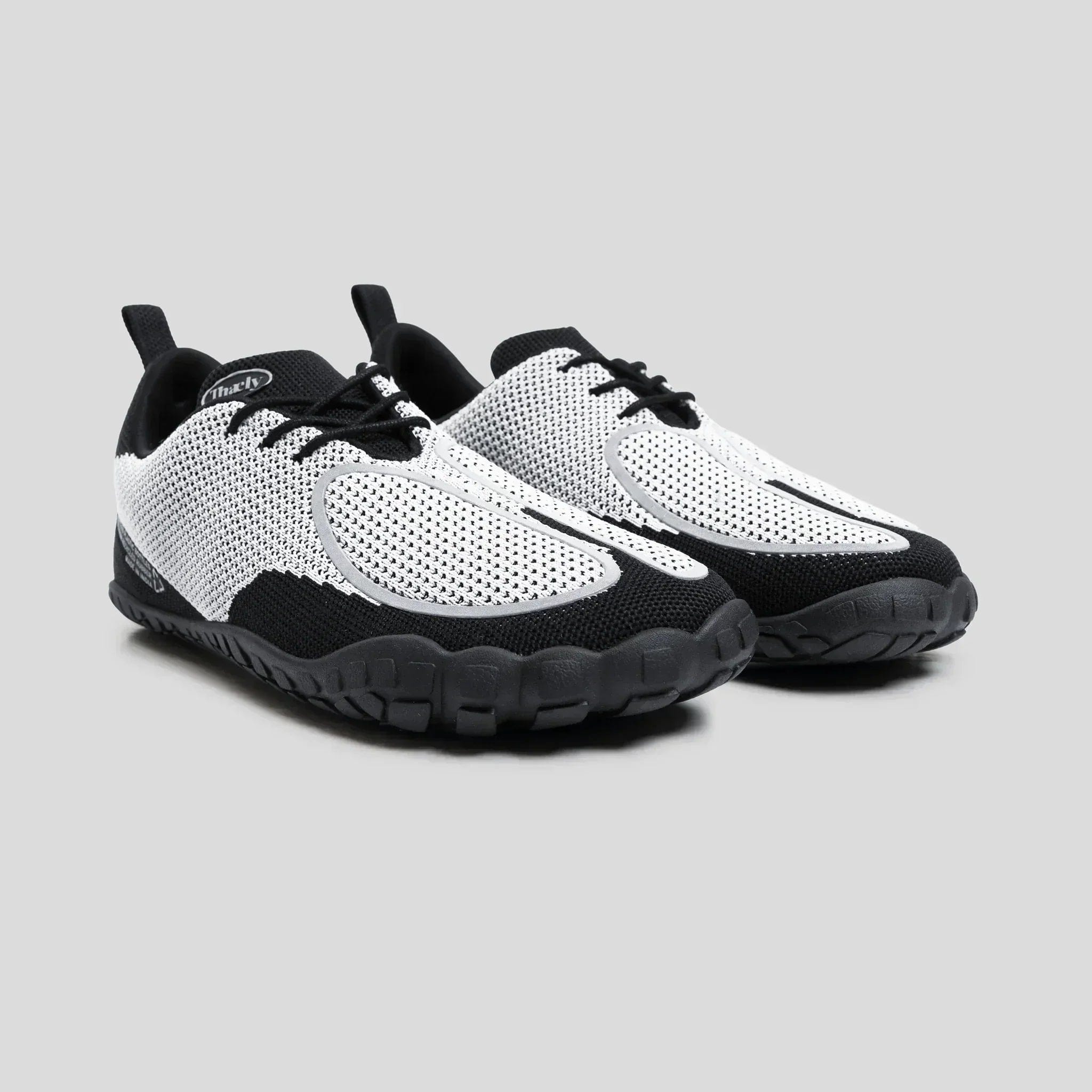 Thaely Tech Tabi Magnesium White | Barefoot Runner