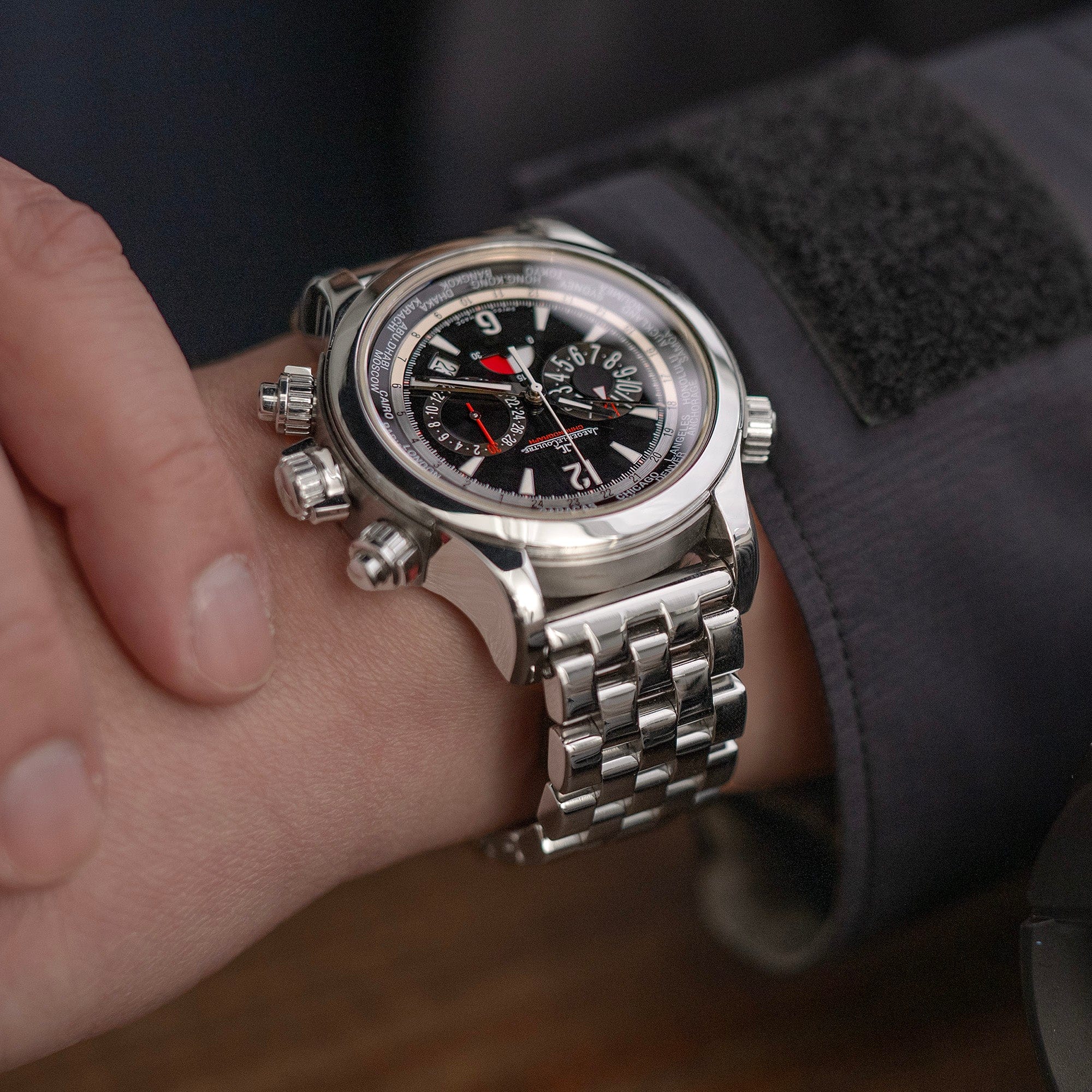 Miltat Super Engineer I Polished 316 l Stainless Steel Watch Bracelet
