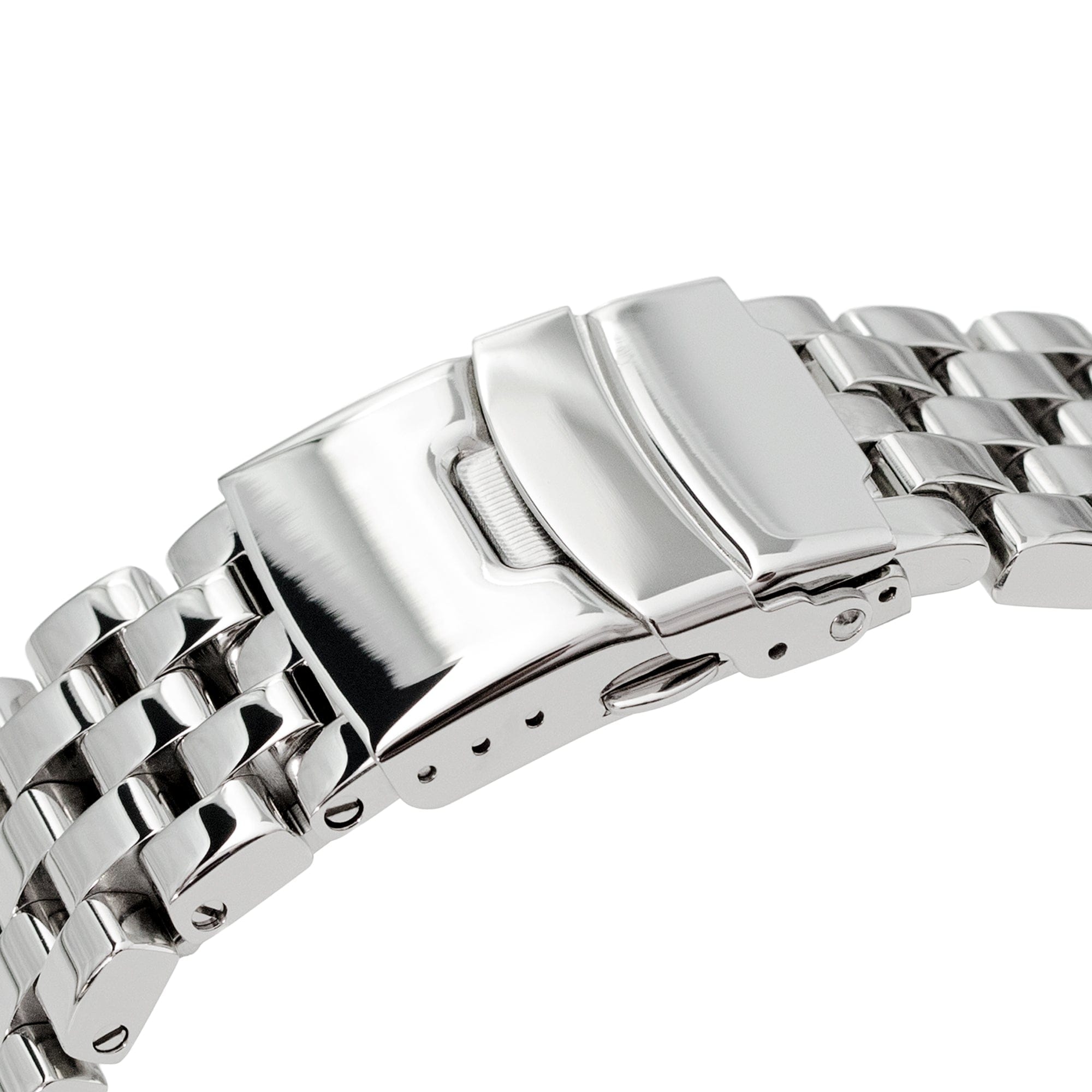 Miltat Super Engineer I Polished 316 l Stainless Steel Watch Bracelet