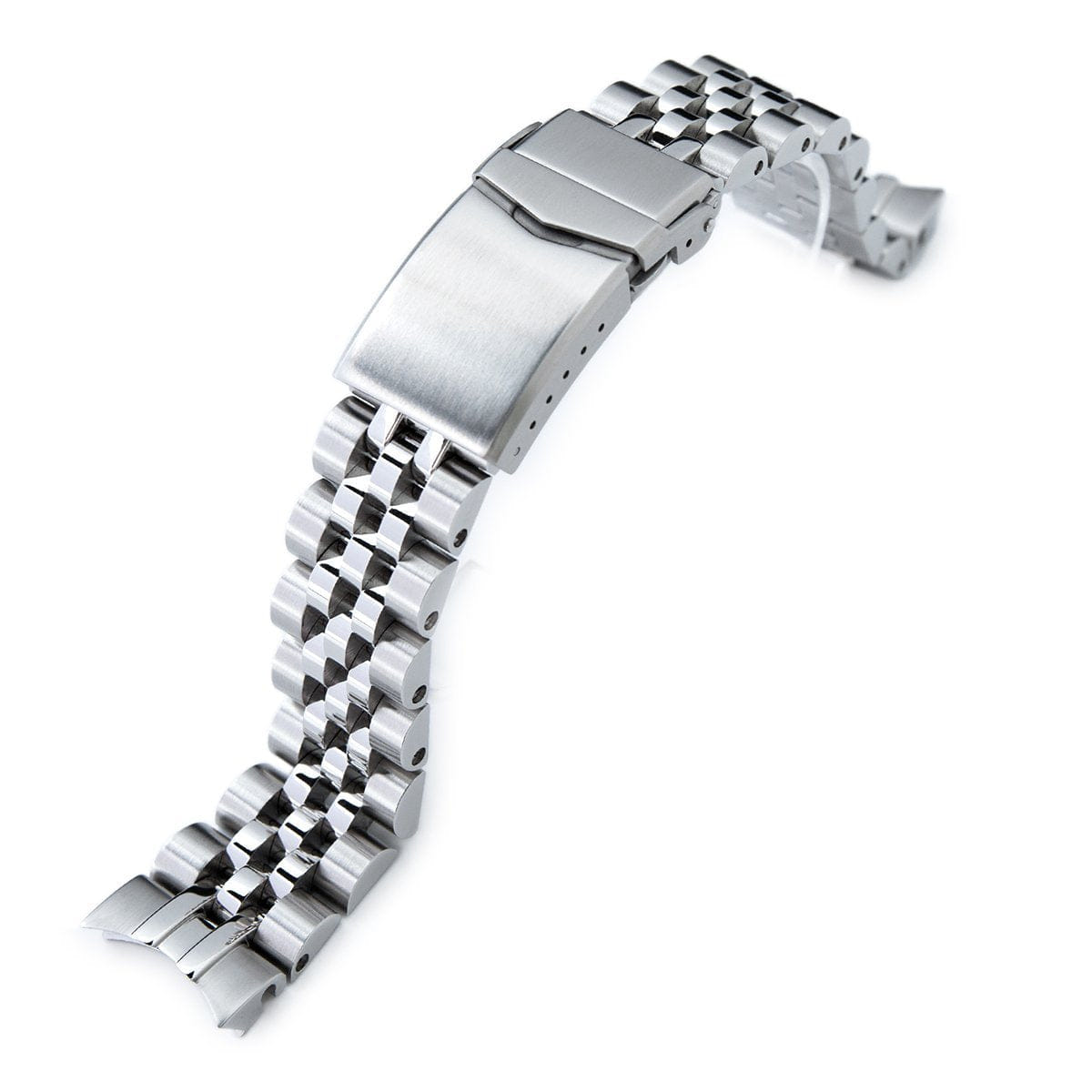 Miltat Angus - J Louis 20 mm Stainless Steel Bracelet for Seiko SARB033 Automatic Watch