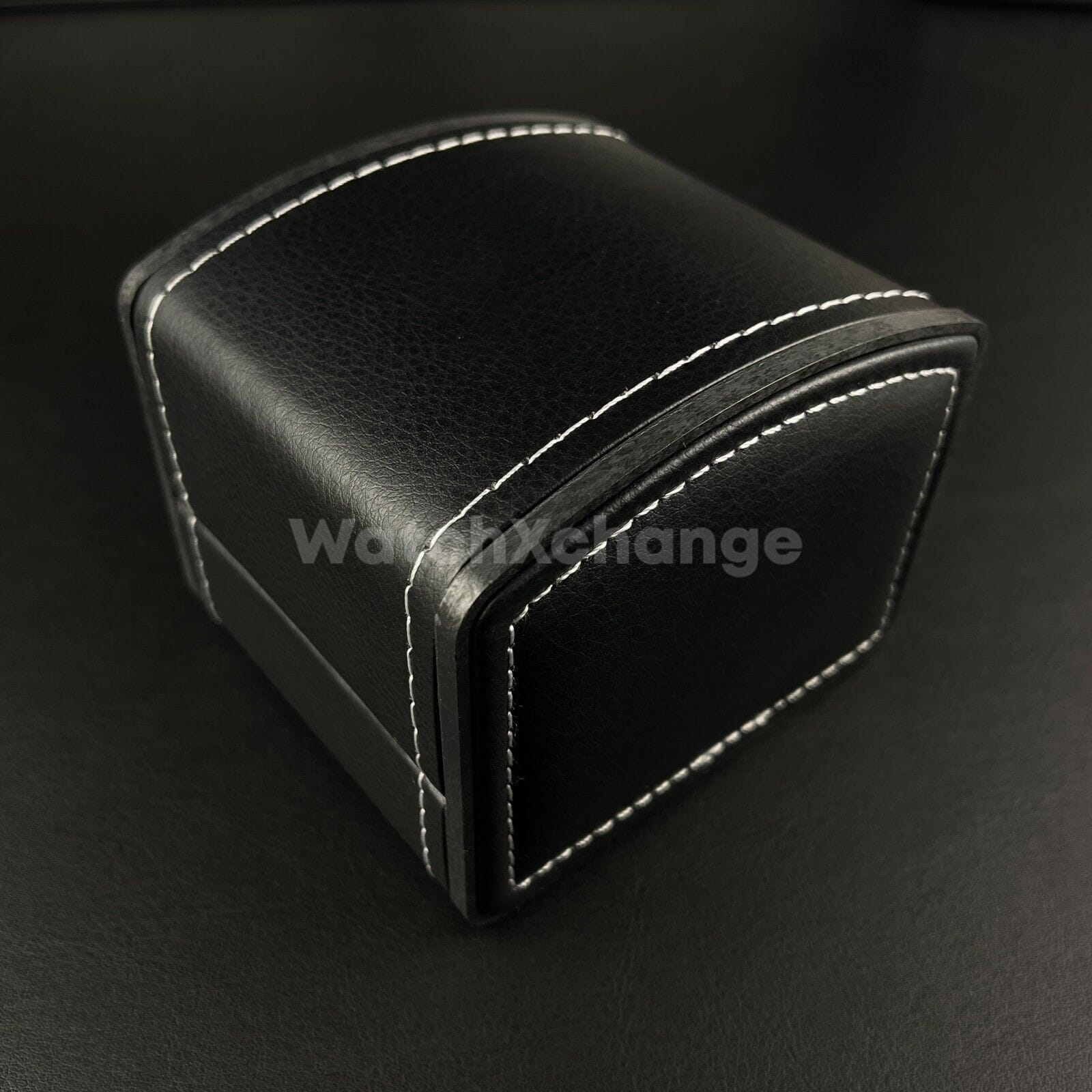Watchxchange Single Watch Box Travel Case Storage Display Jewellery Black PU Leather Gift Box