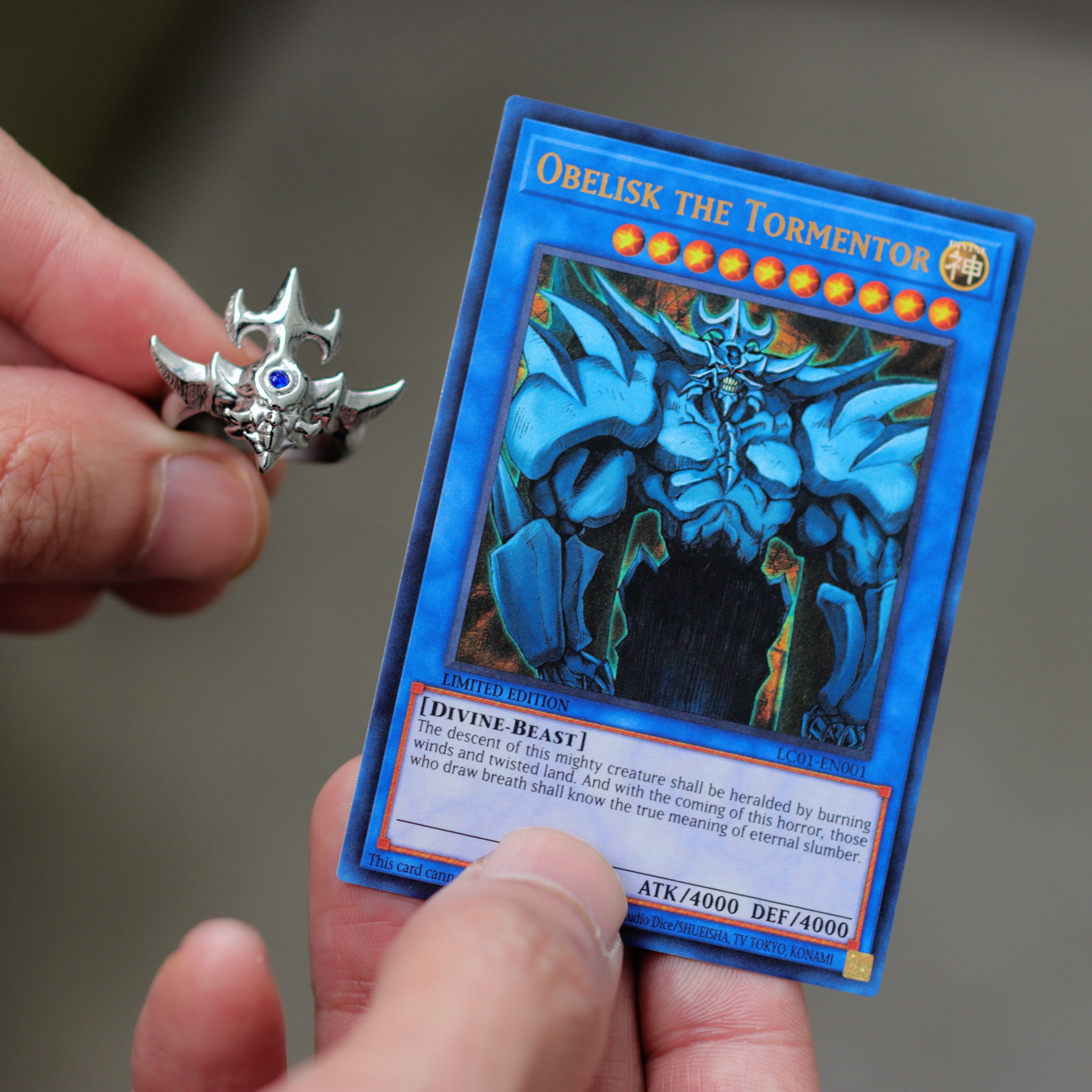 Misterverse Yu - Gi - Oh!™ Obelisk The Tormentor Ring