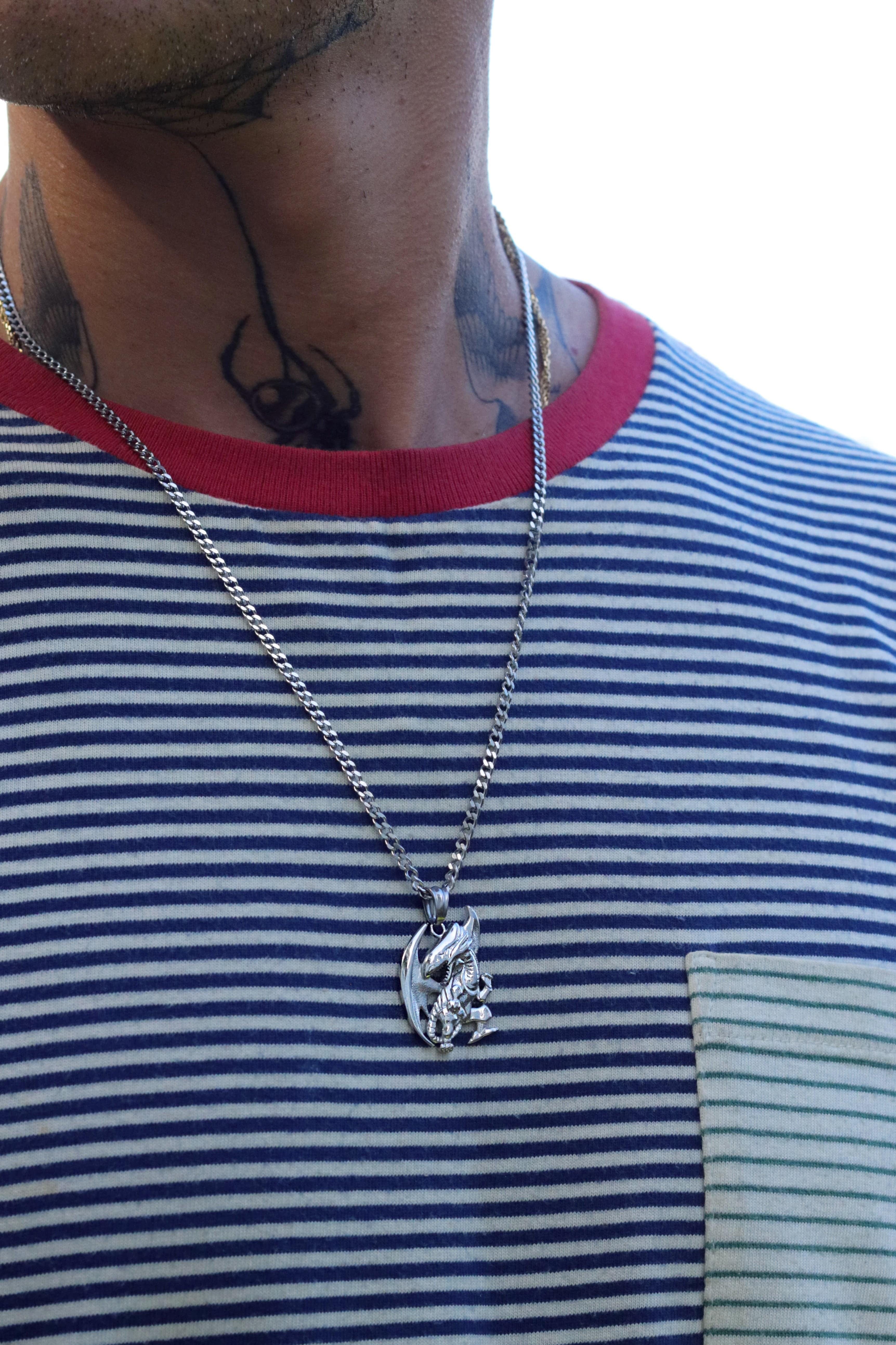 Misterverse Yu - Gi - Oh!™ Blue Eyes White Dragon Pendant