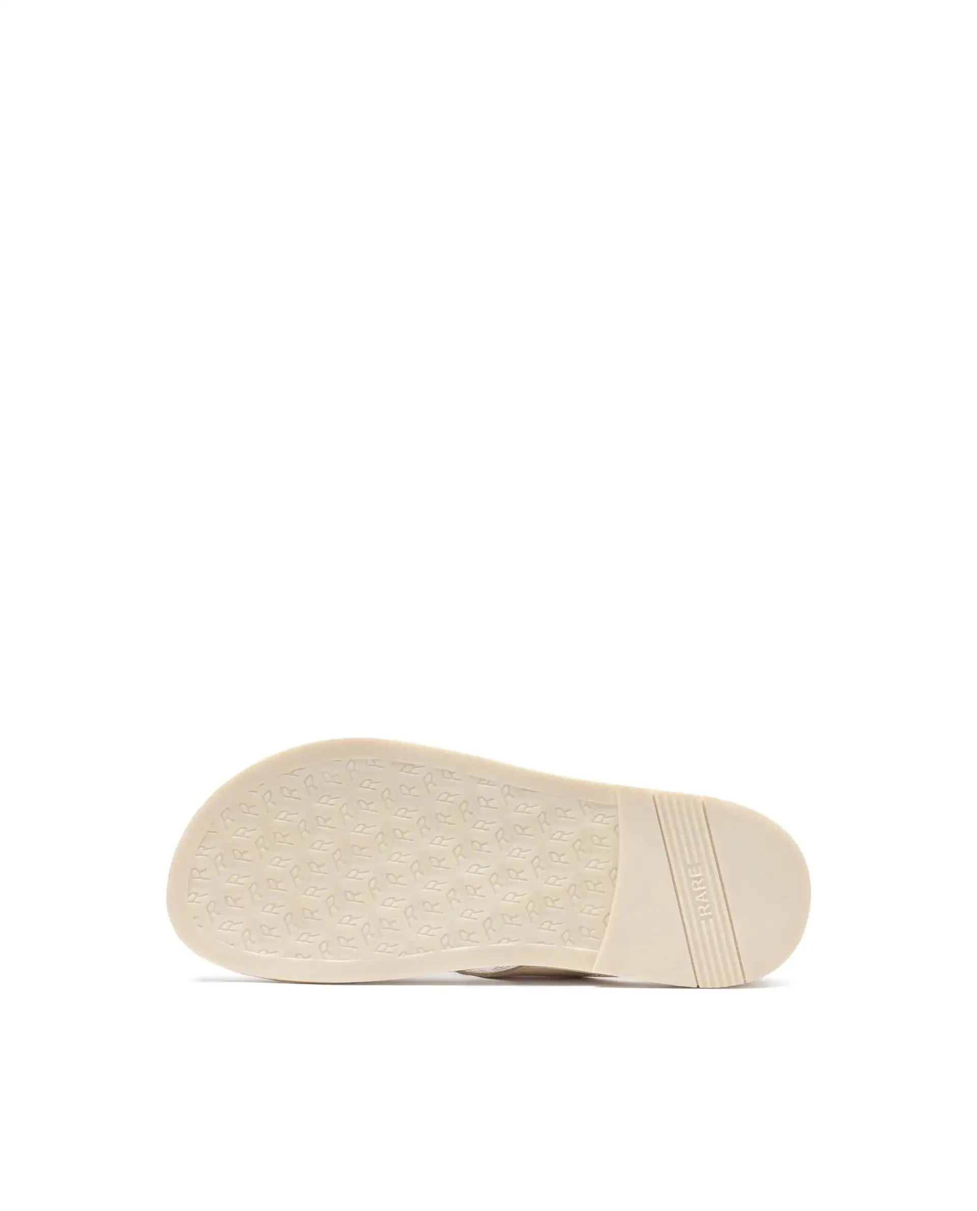 RAREZ Rare Rabbit Men Monz Dark Beige Slip - On Closure Sandal