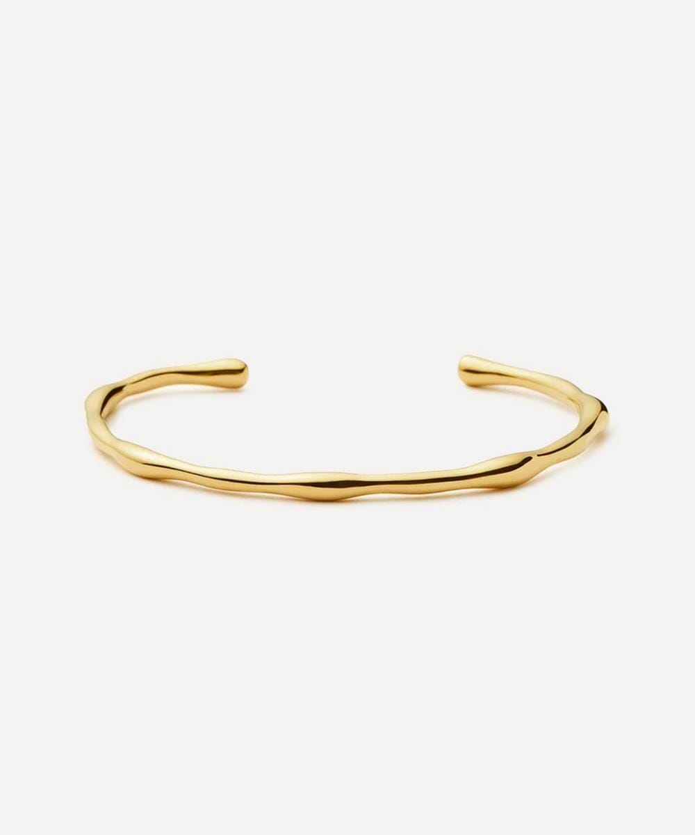 Missoma 18 Gold - Plated Molten Cuff Bracelet