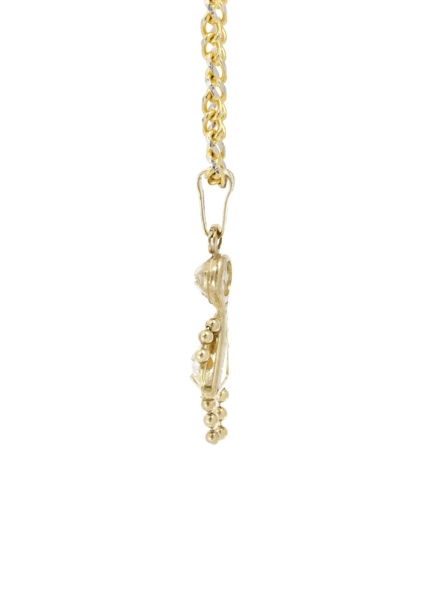Manufacturer 0 10K Yellow Gold Fancy Link Children Necklace | Appx. 5.3 Grams