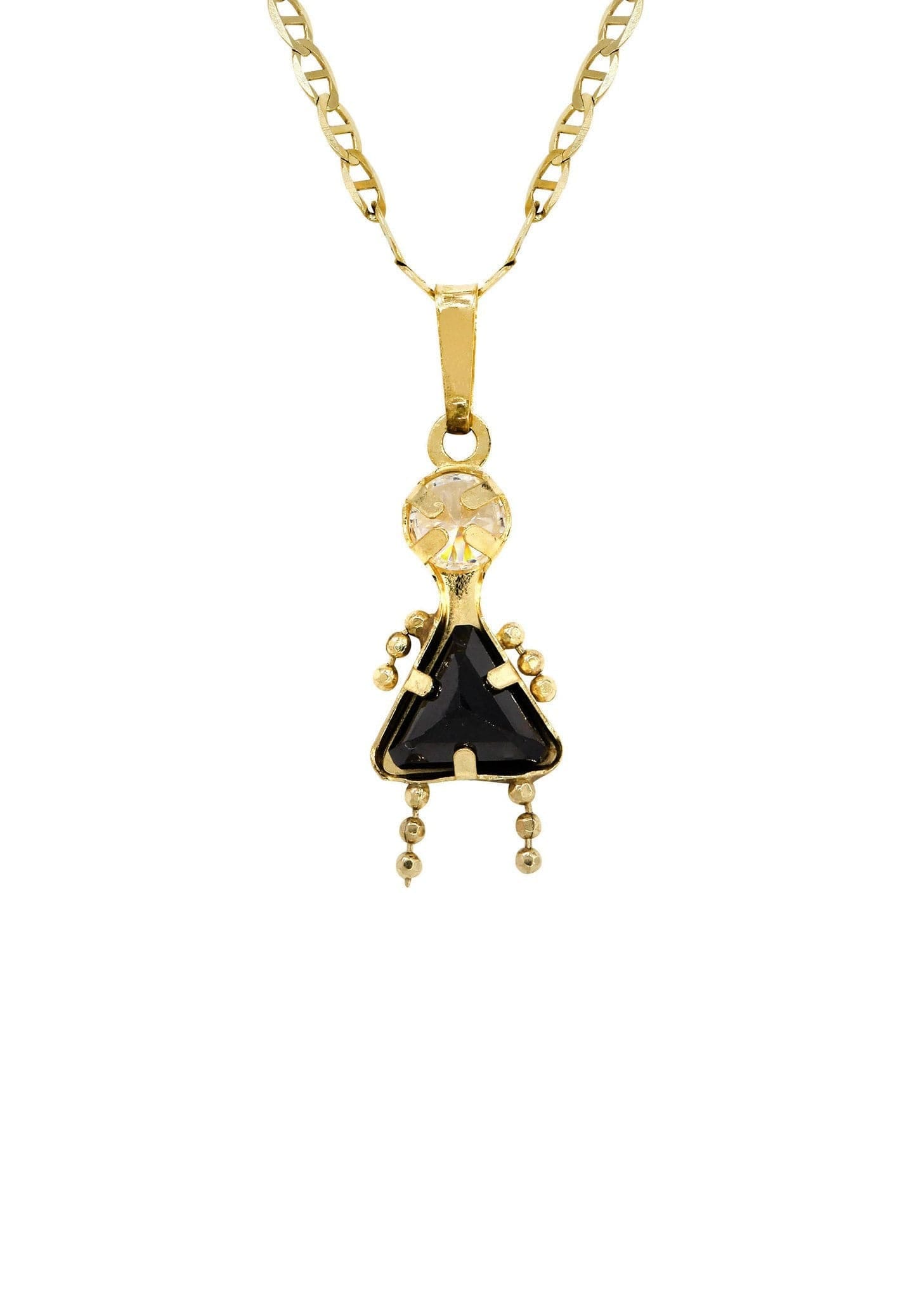 Manufacturer 1 10K Yellow Gold Mariner Children Necklace | Appx. 3.2 Grams
