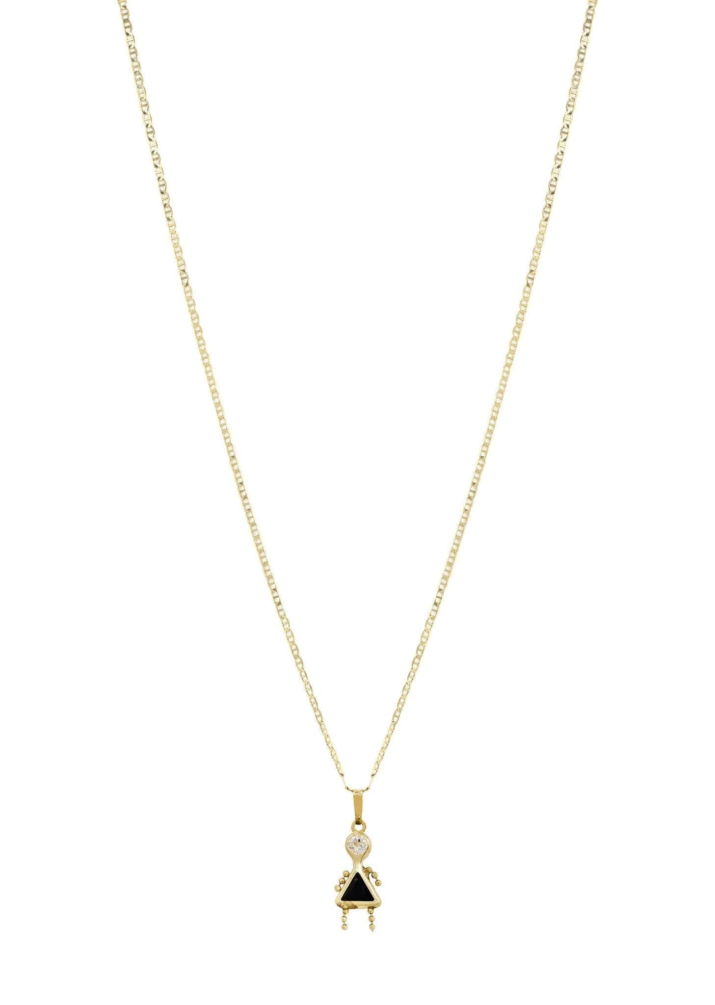 Manufacturer 1 10K Yellow Gold Mariner Children Necklace | Appx. 3.2 Grams