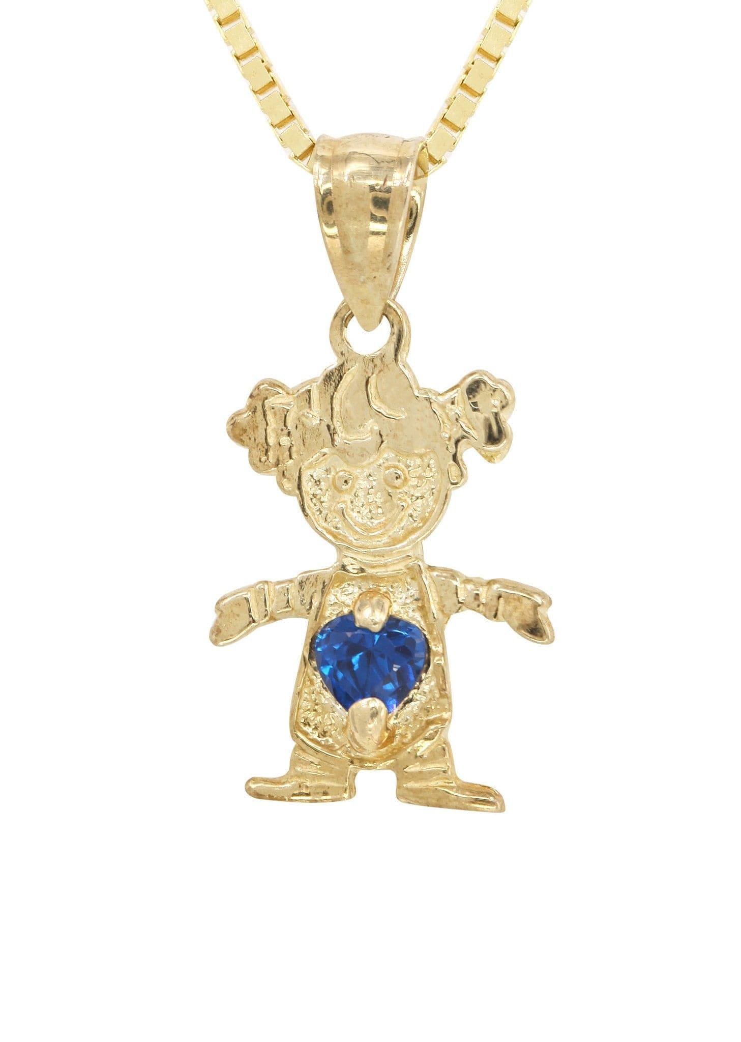 Manufacturer 0 10K Yellow Gold Fancy Link Children Necklace | Appx. 5.8 Grams