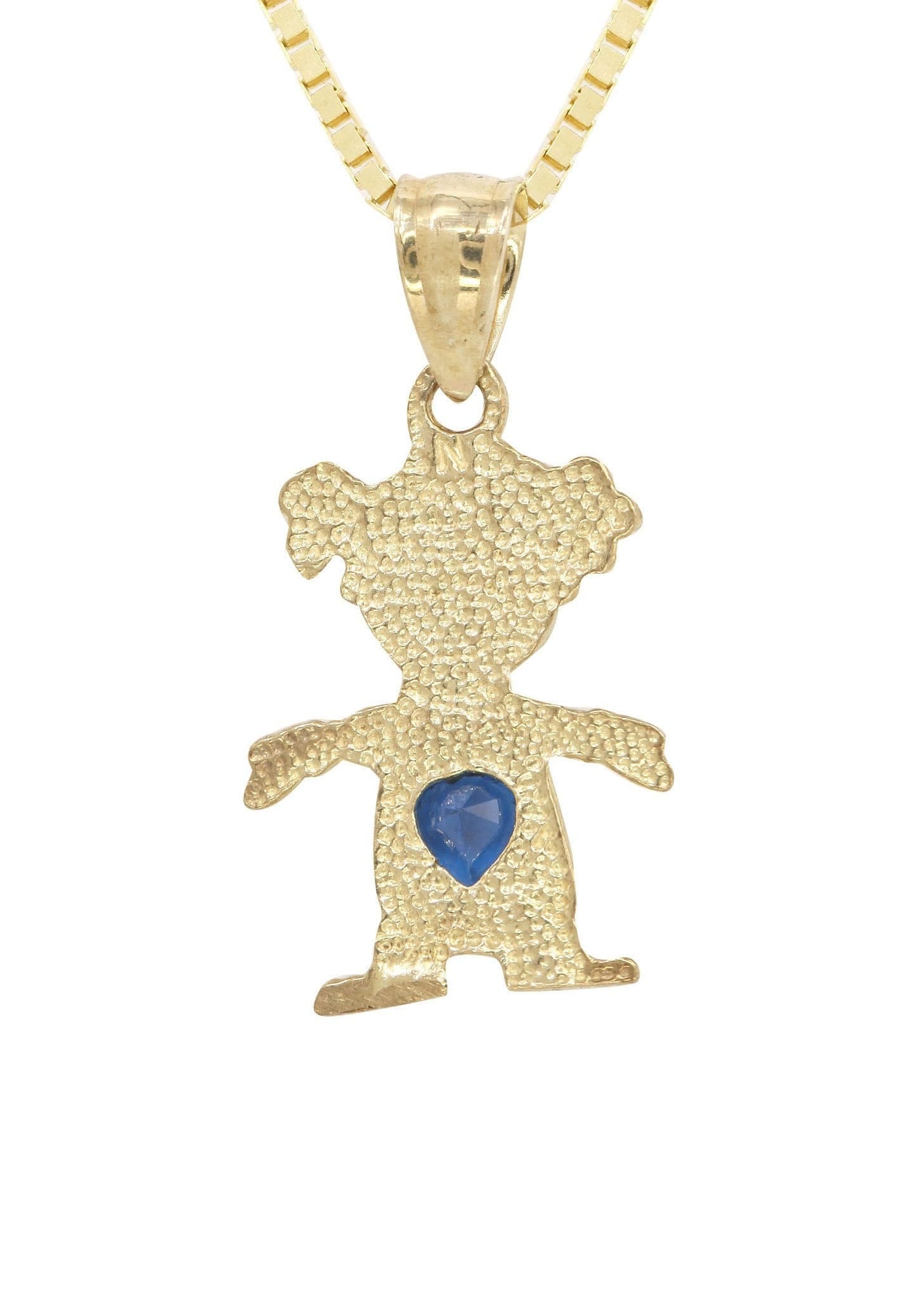 Manufacturer 0 10K Yellow Gold Fancy Link Children Necklace | Appx. 5.8 Grams