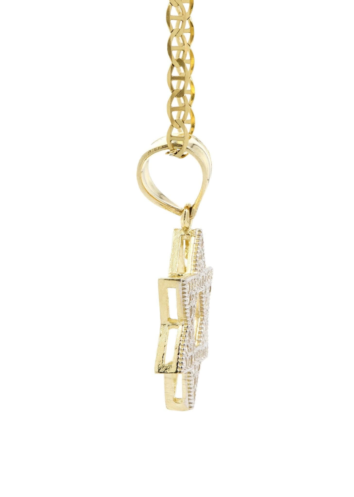 Manufacturer 1 10K Yellow Gold Mariner Star Necklace | Appx. 5 Grams