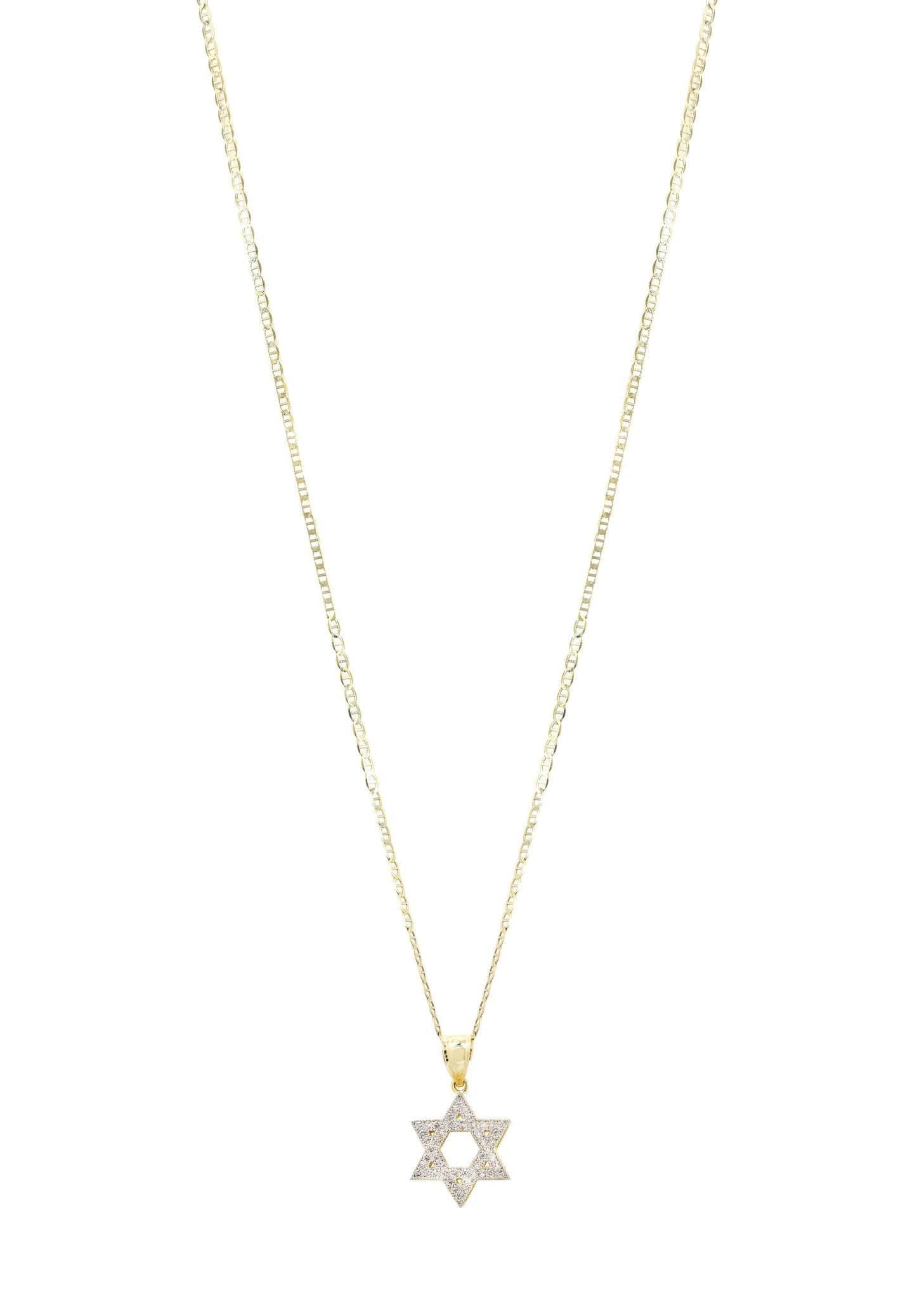 Manufacturer 1 10K Yellow Gold Mariner Star Necklace | Appx. 5 Grams