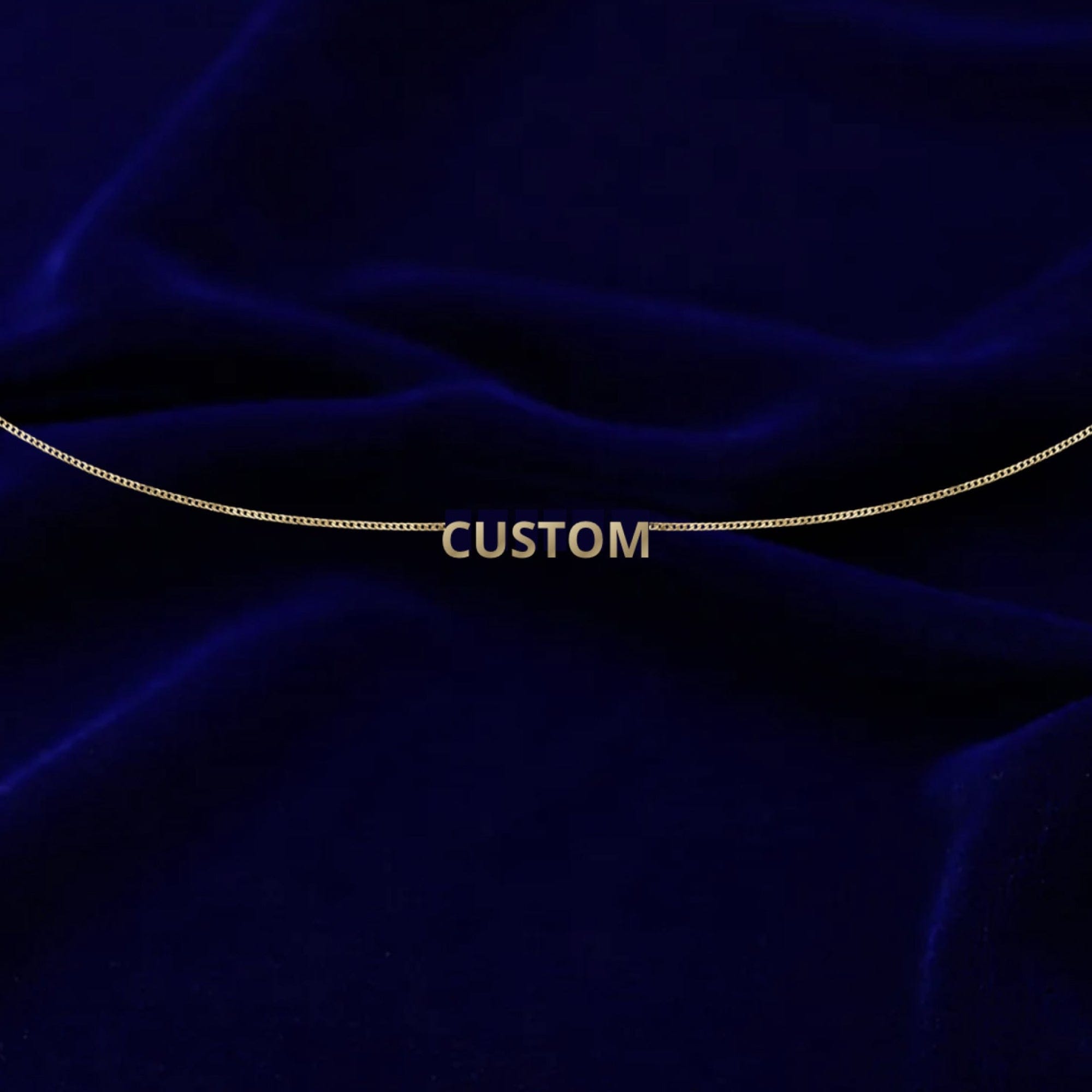 Automic Gold Studio Custom Initial Necklace